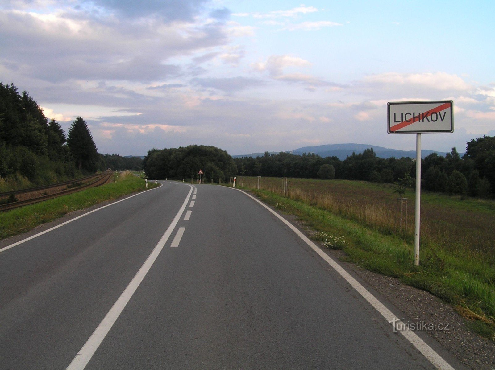 Abfahrt von Lichkov nach Králík