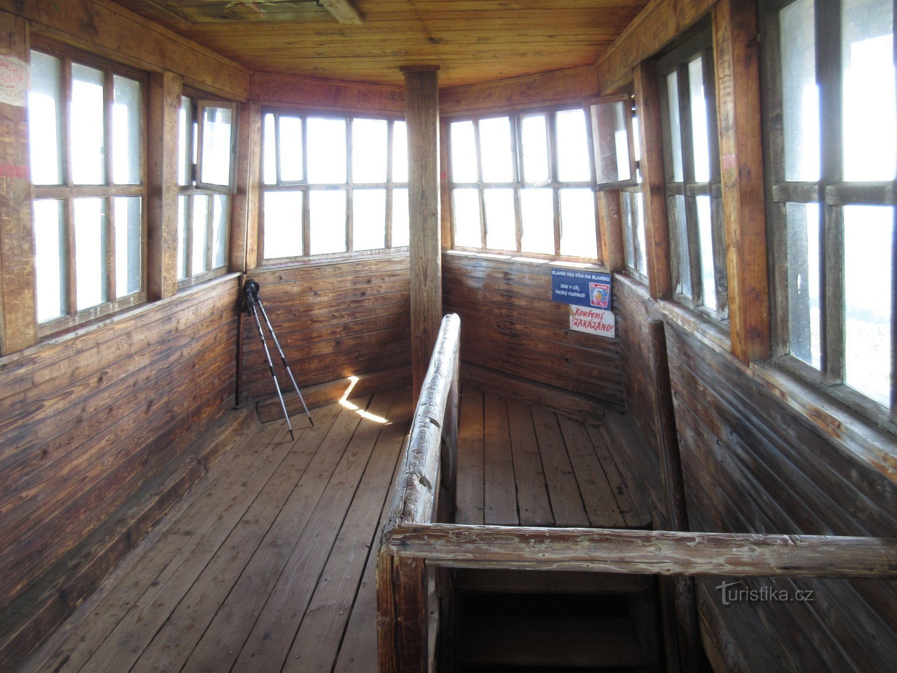 Trip to the lookout tower on Velký Blaník