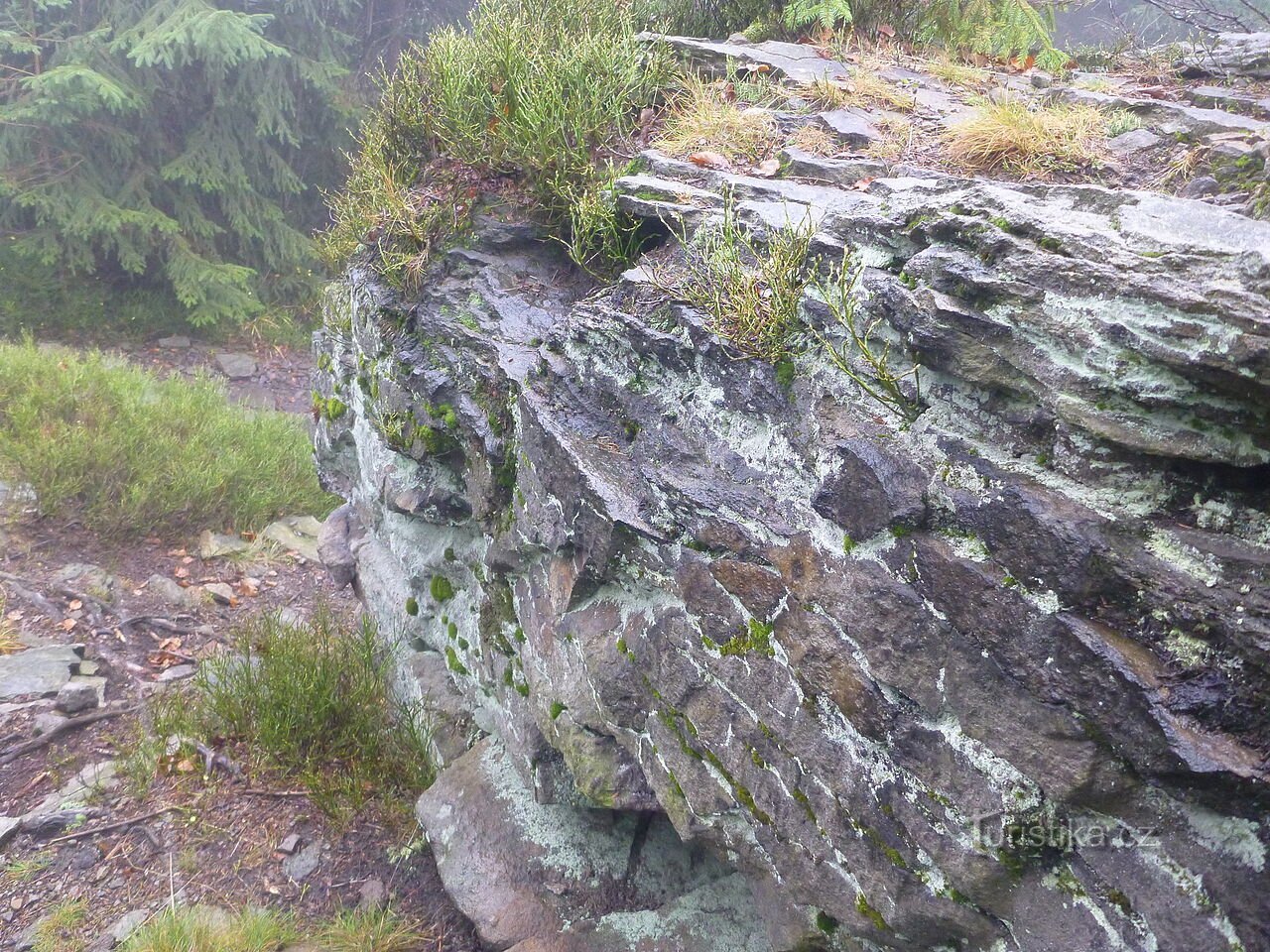 Un viaggio a Velký Polom e la ricerca della cascata Jastrábí.