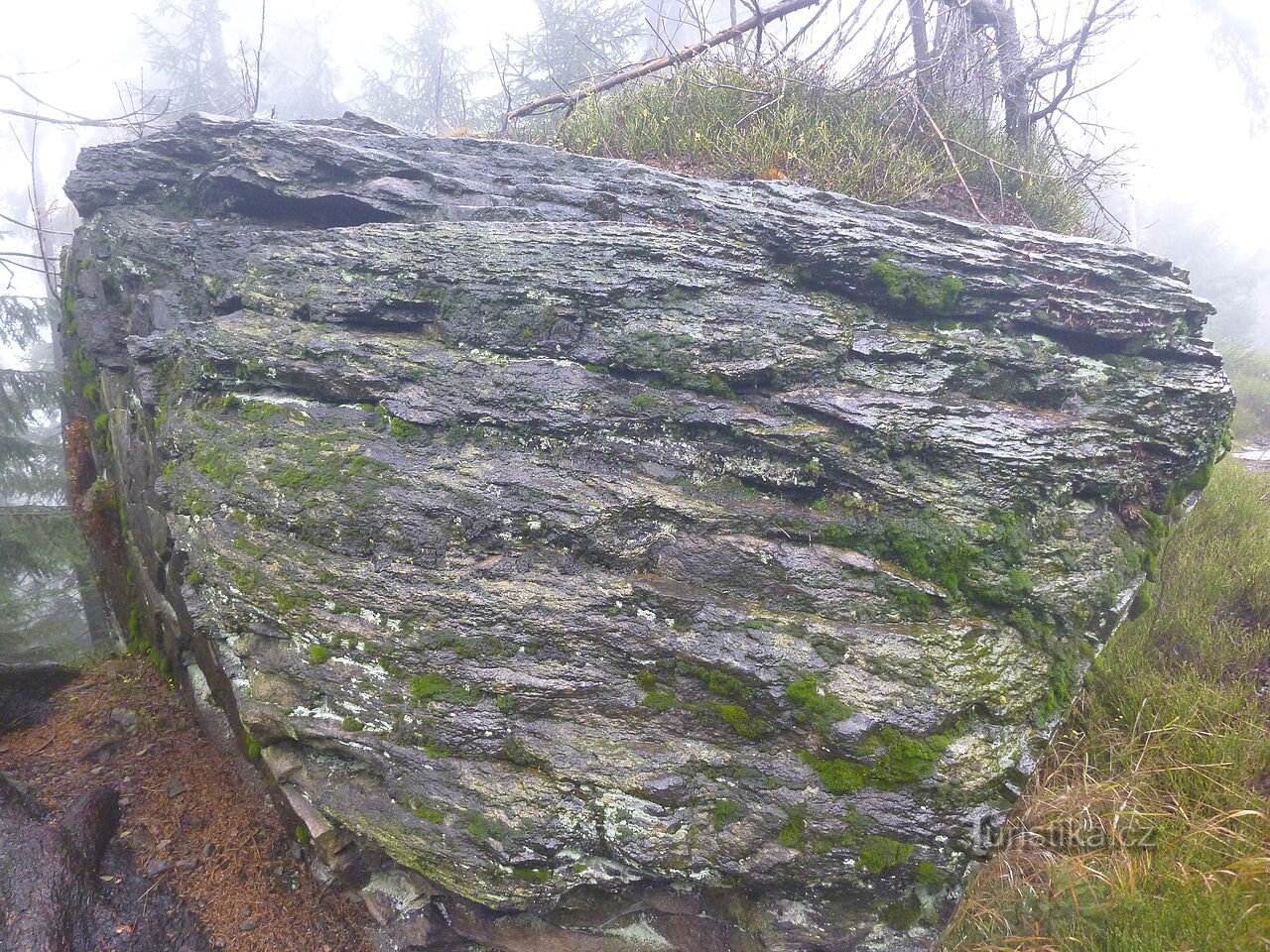 Ausflug nach Velký Polom und Suche nach dem Wasserfall Jastrábí.