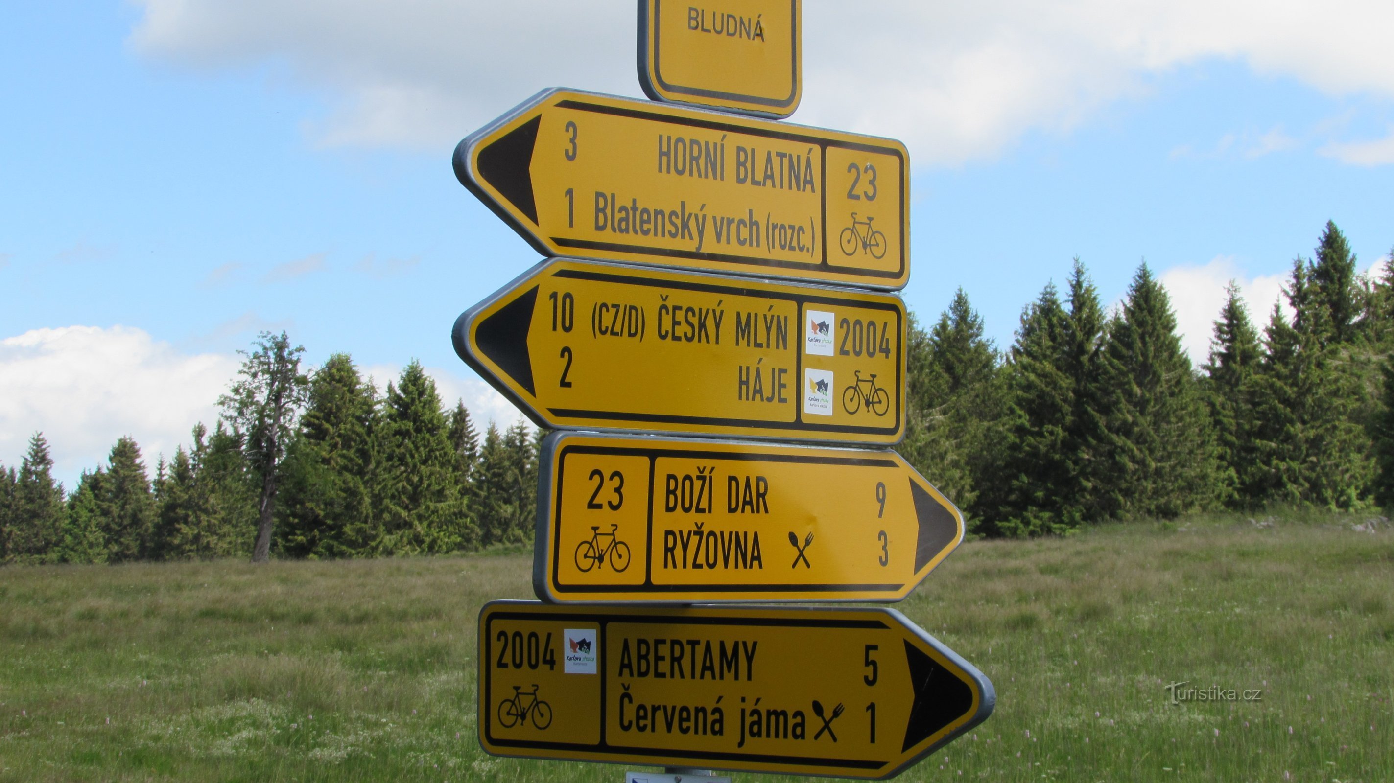 Un voyage à travers les monts Métallifères occidentaux autour d'Abertam