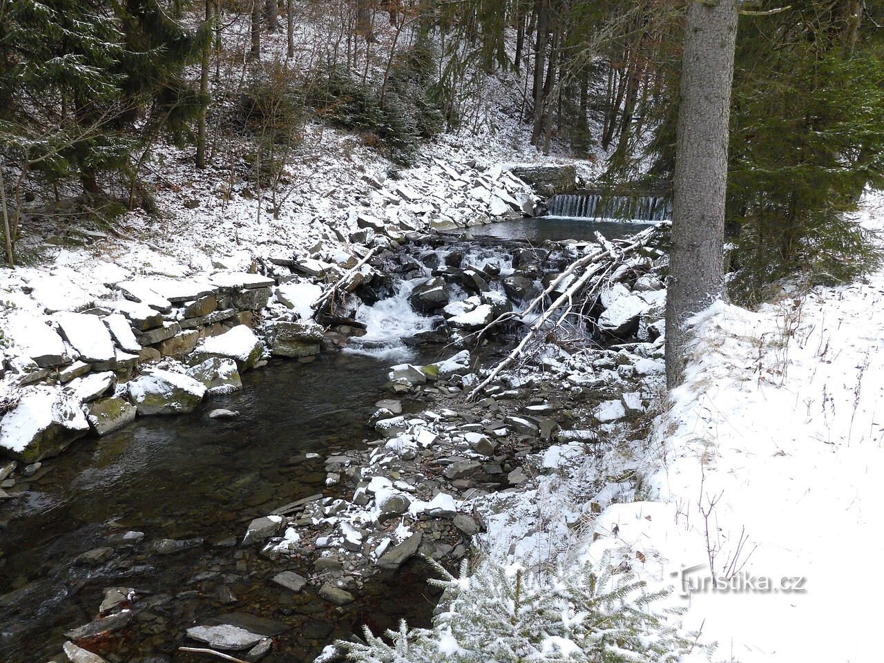 Tur genom Skalka-dalen.