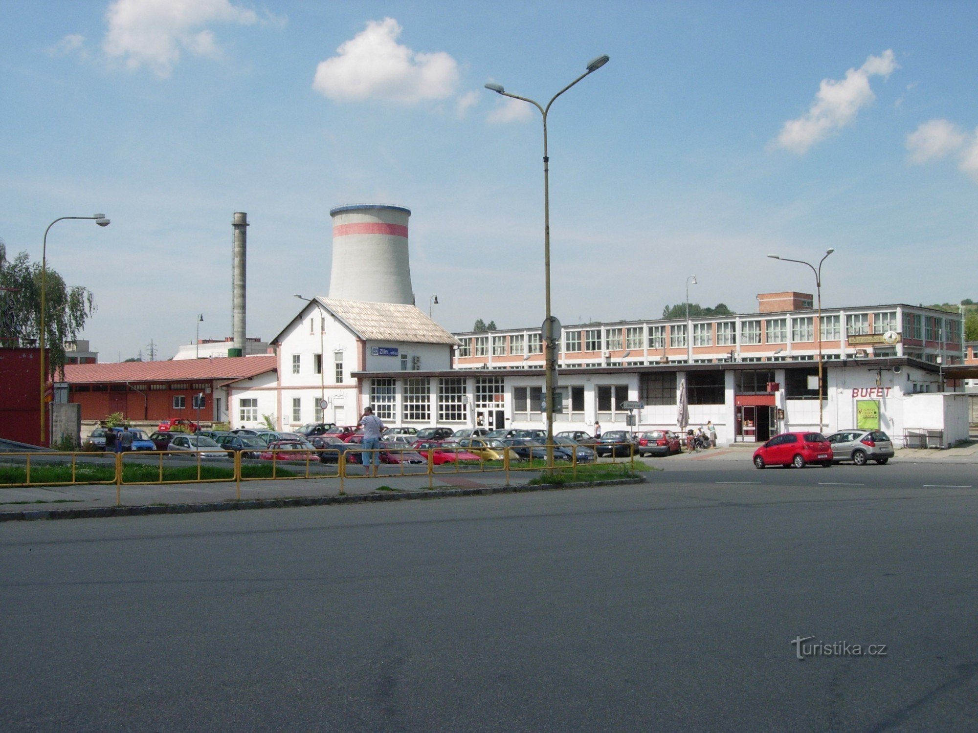 Het "verhaal" -verhaalgebouw van ČD Zlín