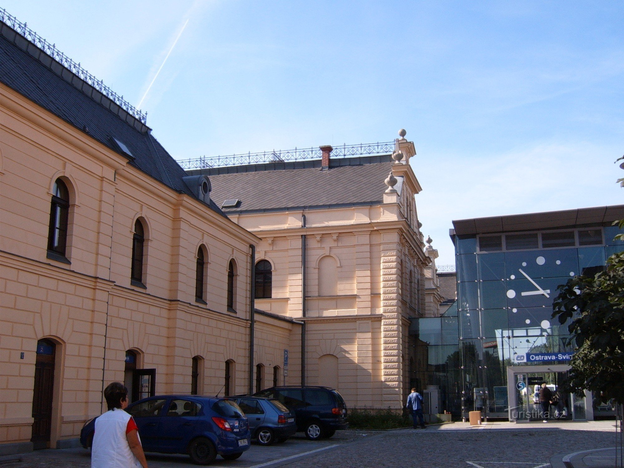 Dispatch building of the Ostrava Svinov station