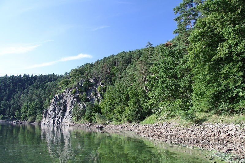 Víří skály vicino a Oslov