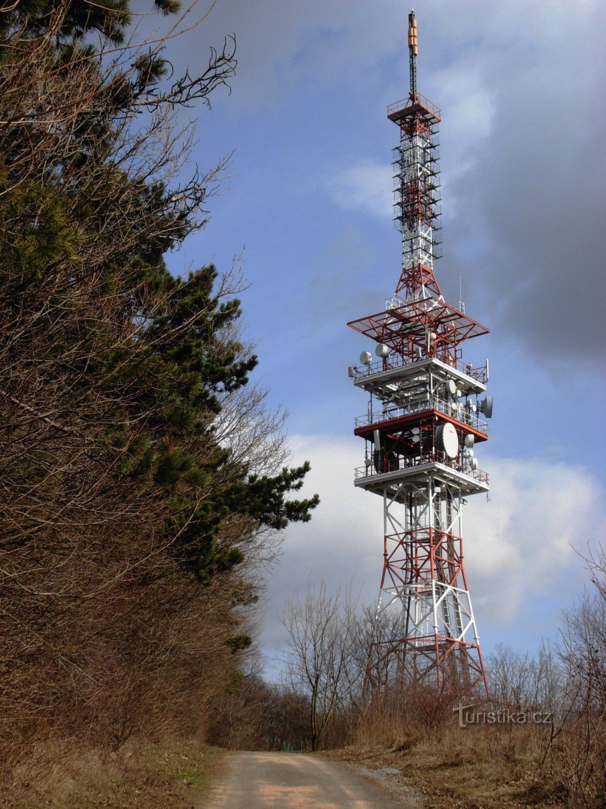 Transmitter on top of Babí lom