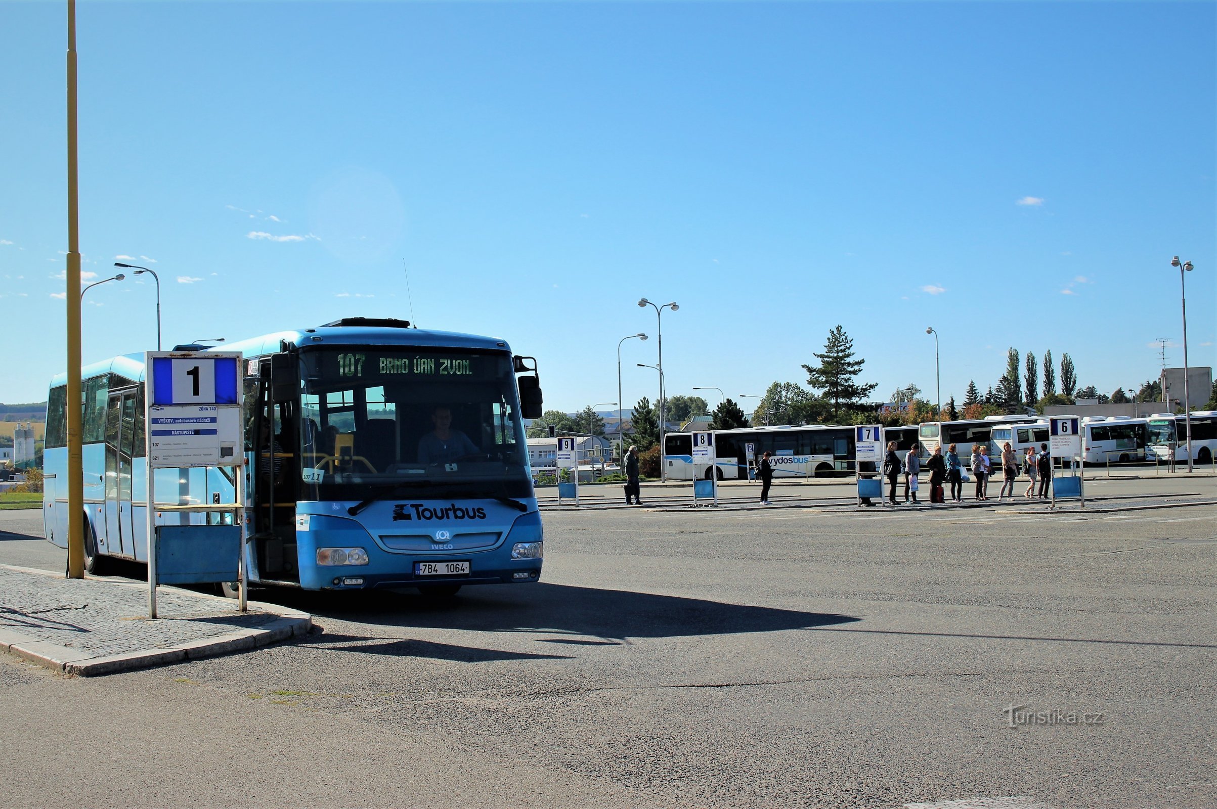 Vyškov - busstation