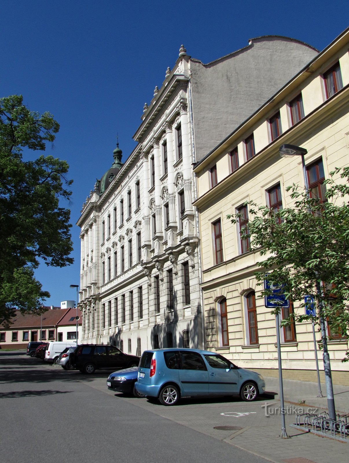 Vyškov - gimnázium épülete