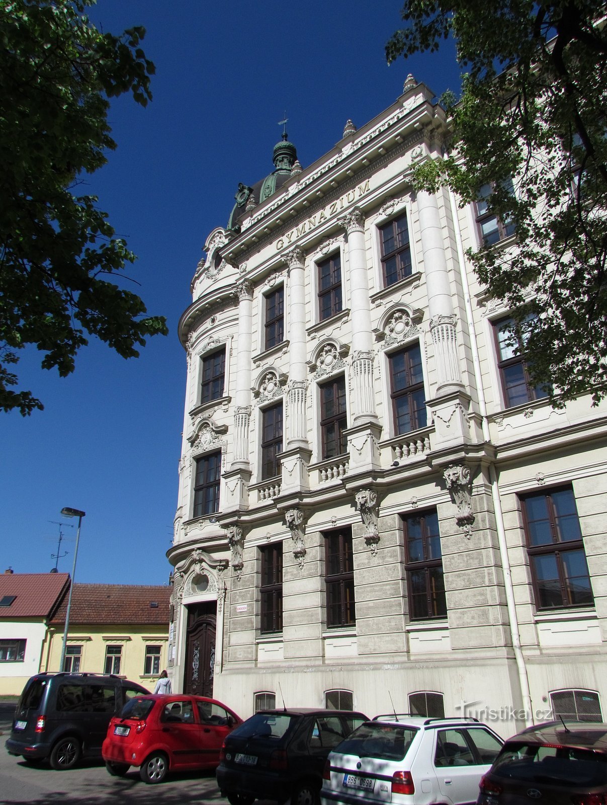 Vyškov - clădirea gimnaziului