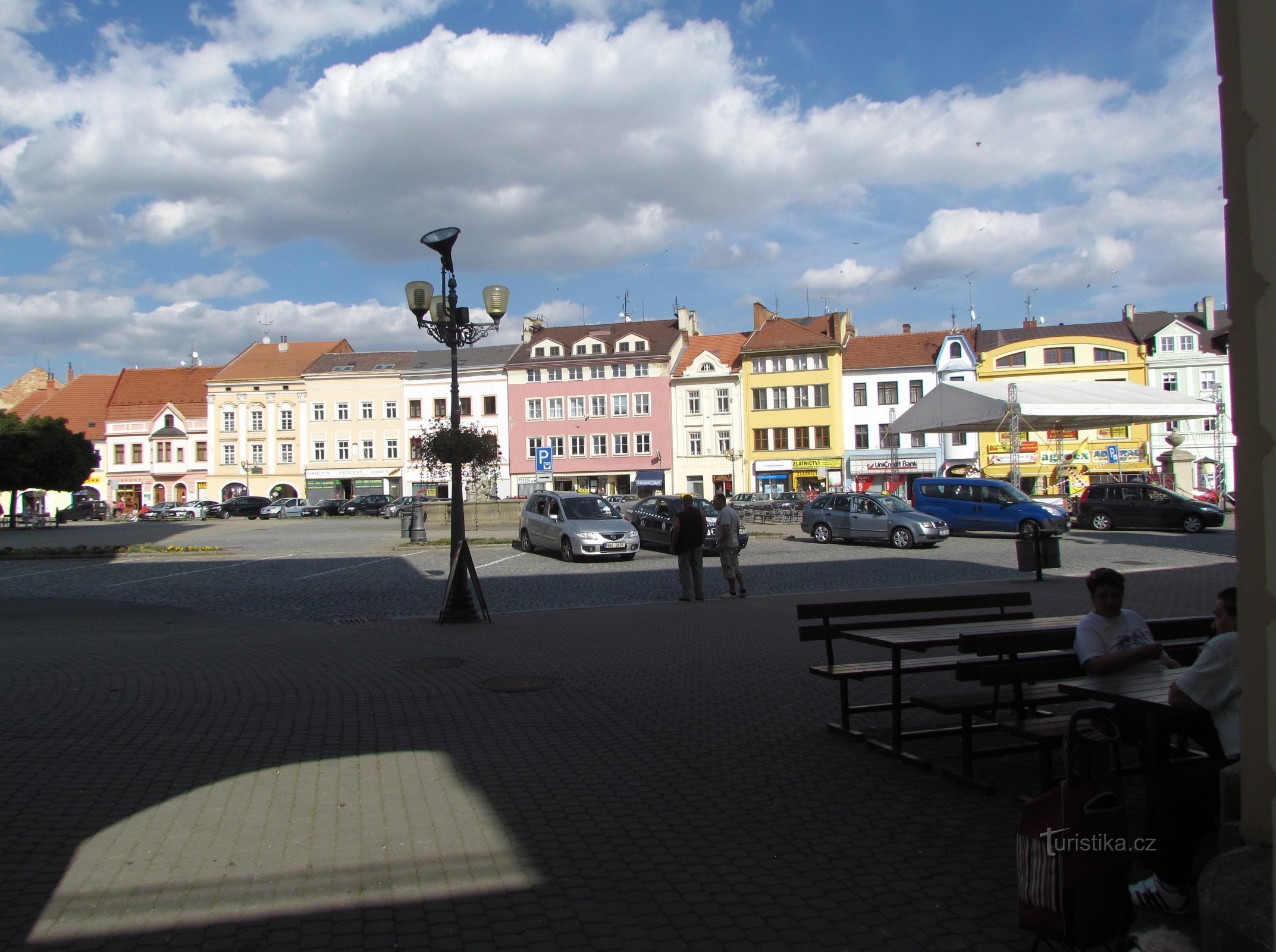Vyškov - κεντρική πλατεία