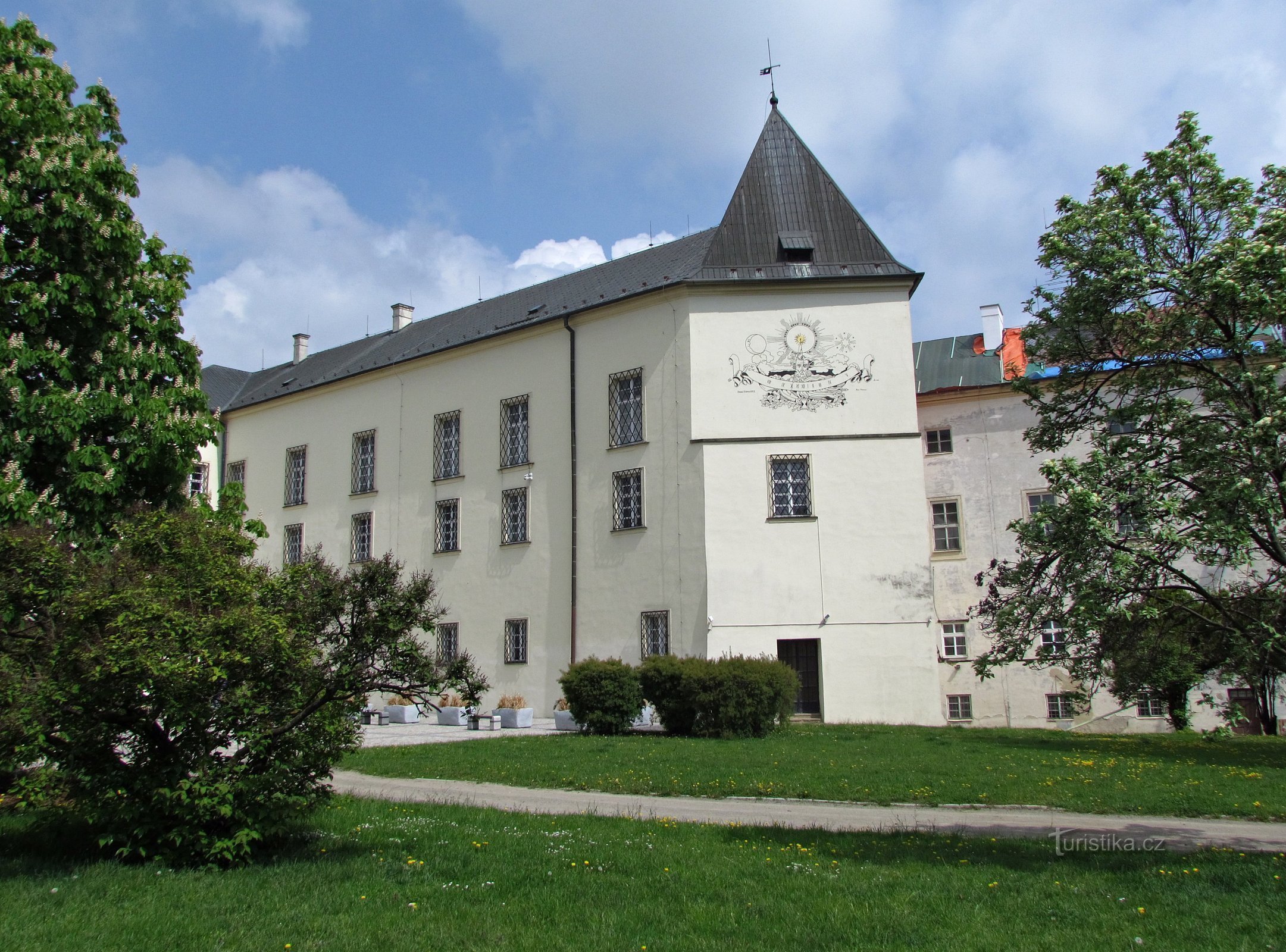 Vyškov - parco del castello