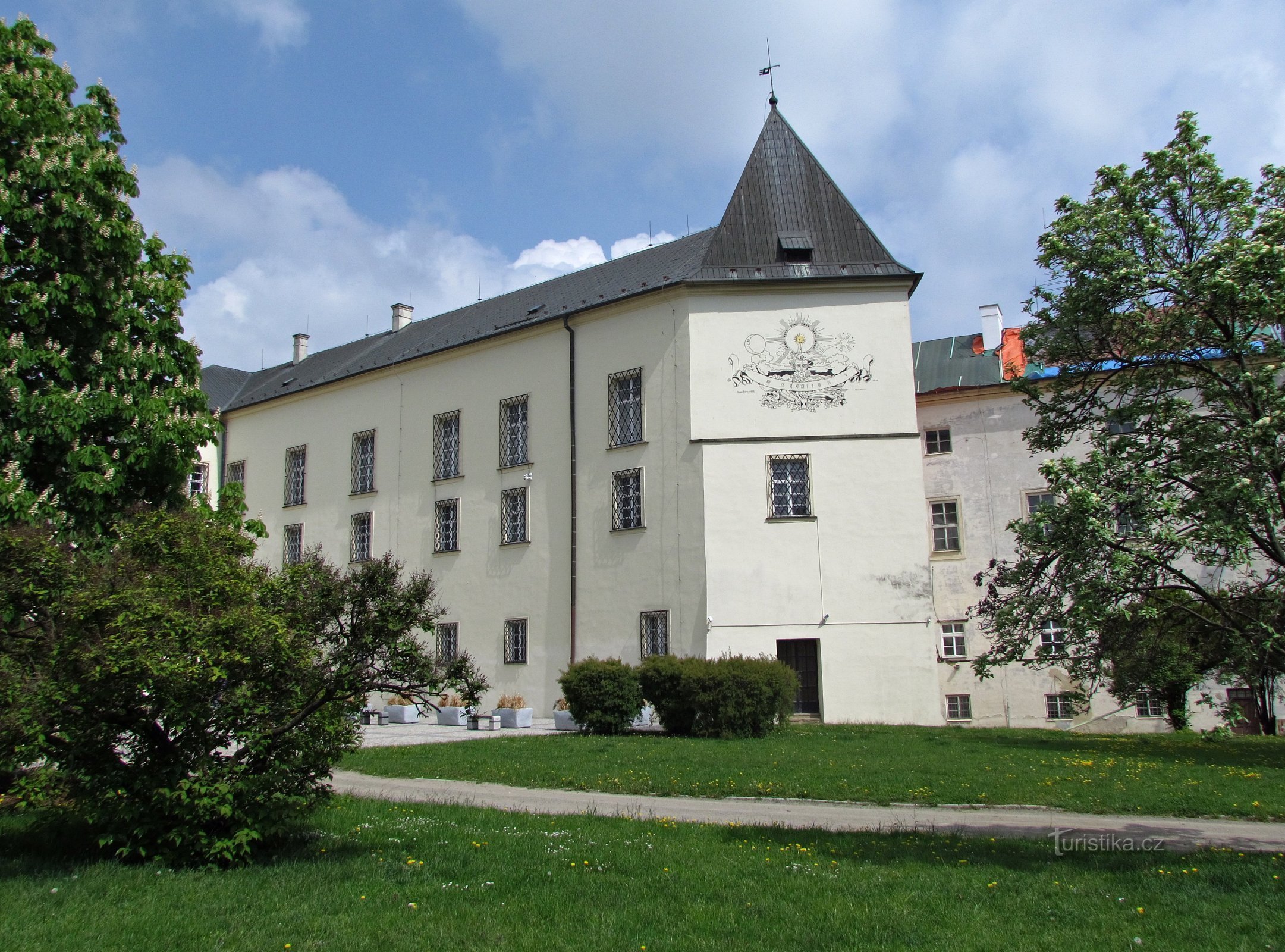 Vyškov - terreno do castelo