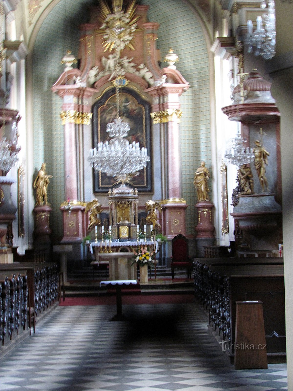 Vyškov-kerk van de Hemelvaart van de Maagd Maria