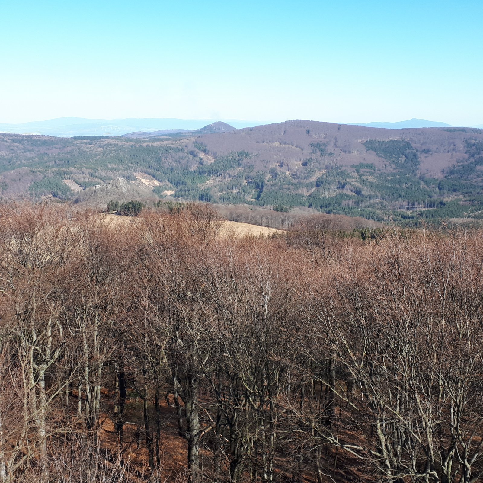 Wanderung nach Jedlová