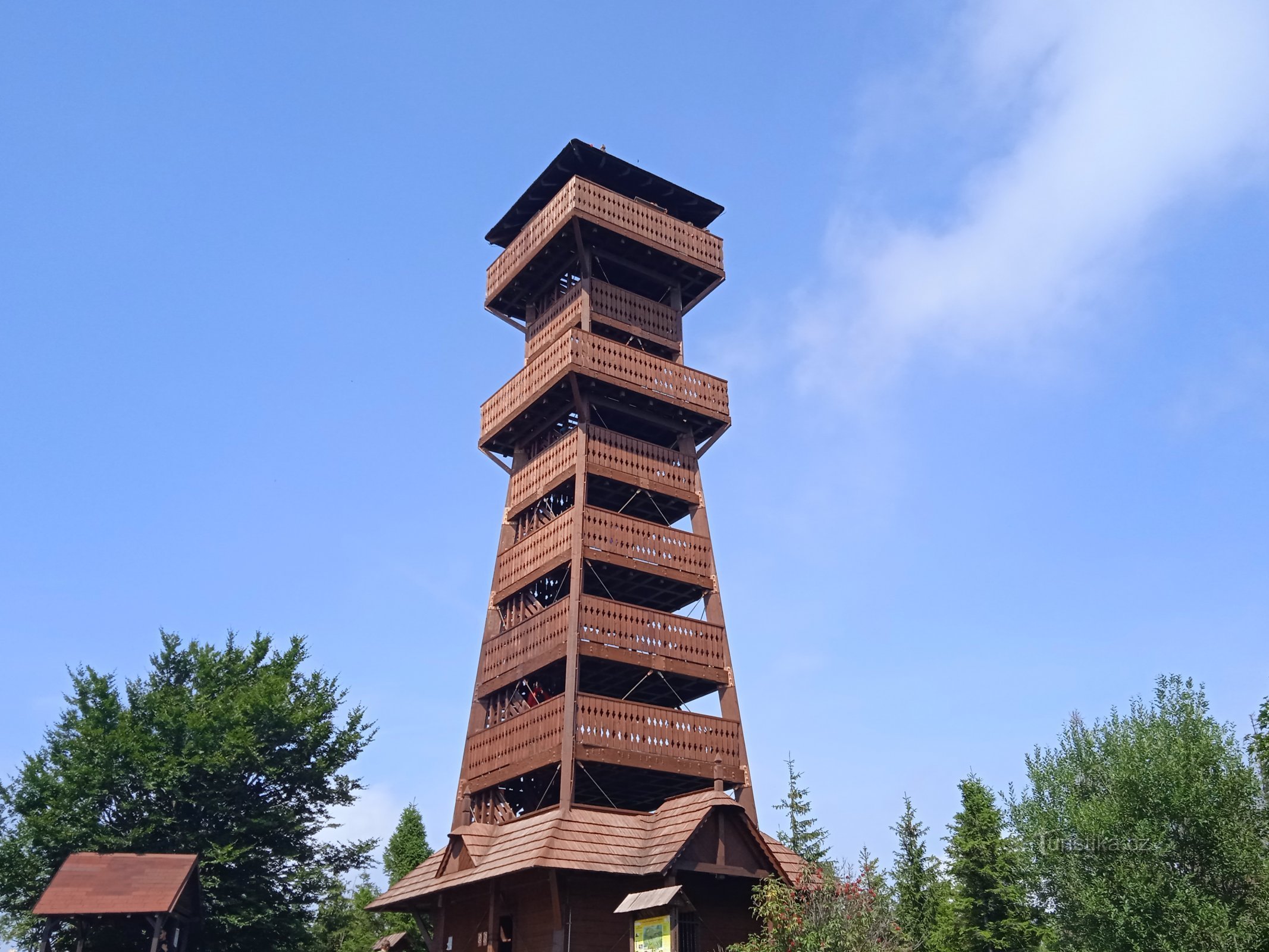 Wanderung nach Velký Javorník (Beskiden)