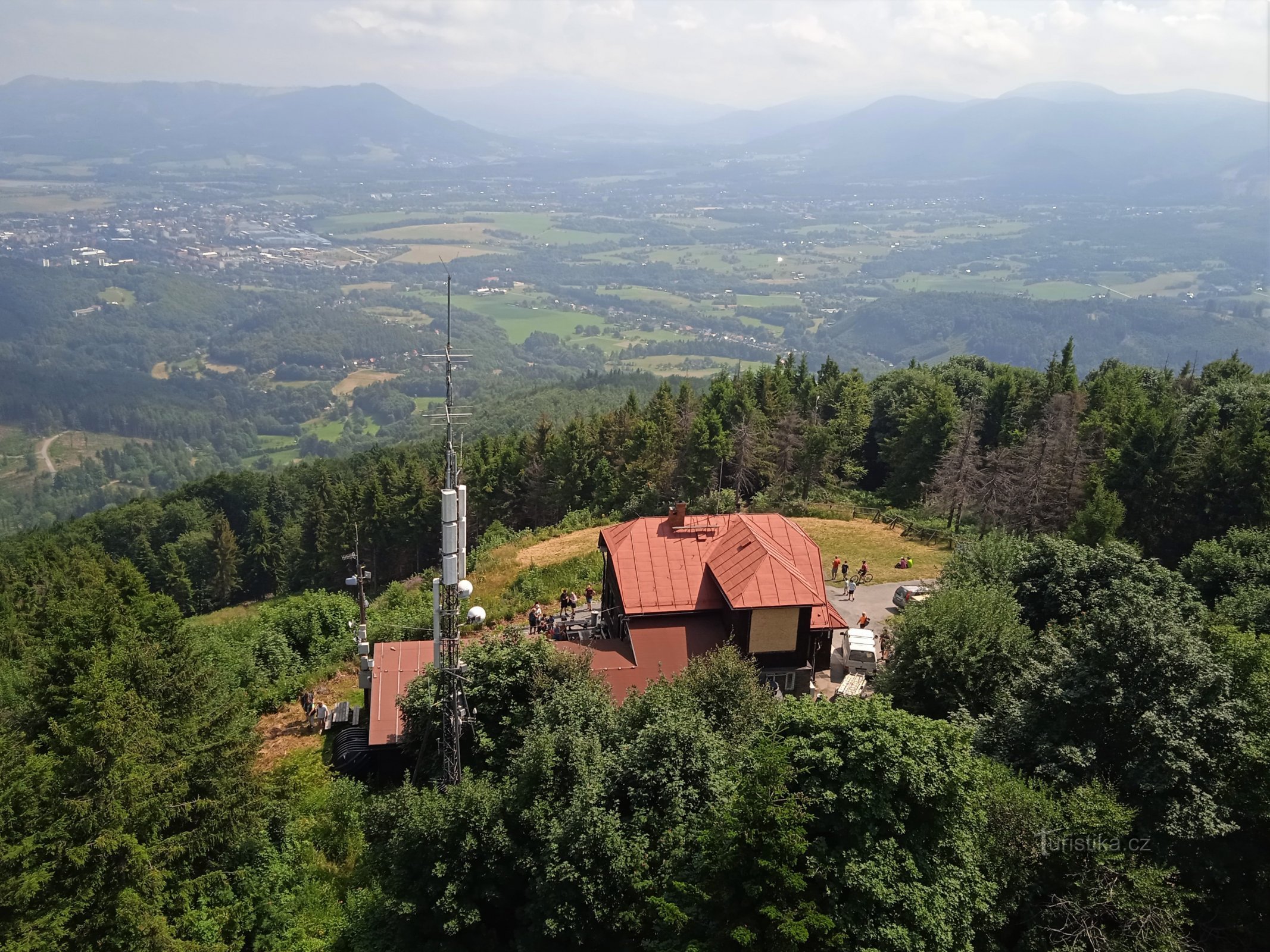 Pješačenje do Velký Javorník (Beskydy)