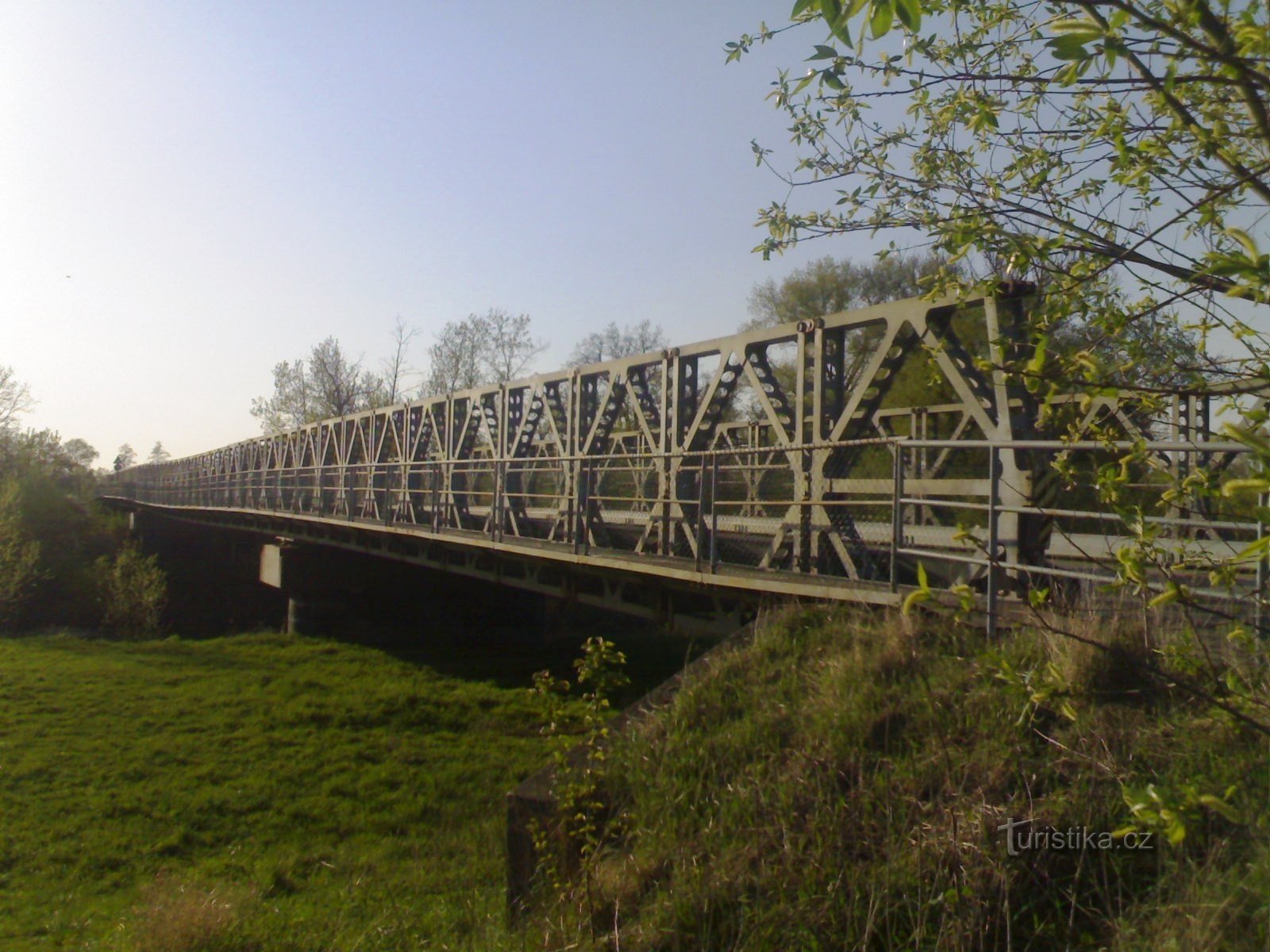 Vysoka nad Labem - cầu sắt