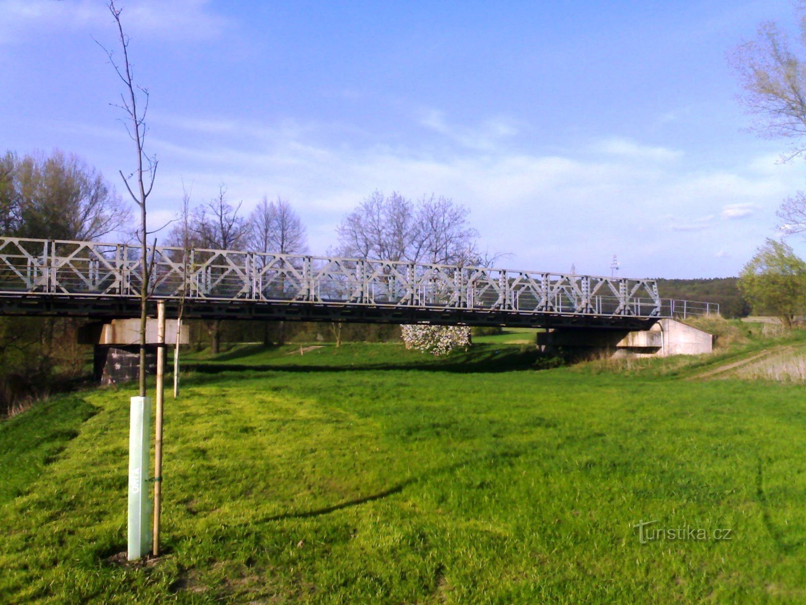 Vysoka nad Labem - cầu sắt