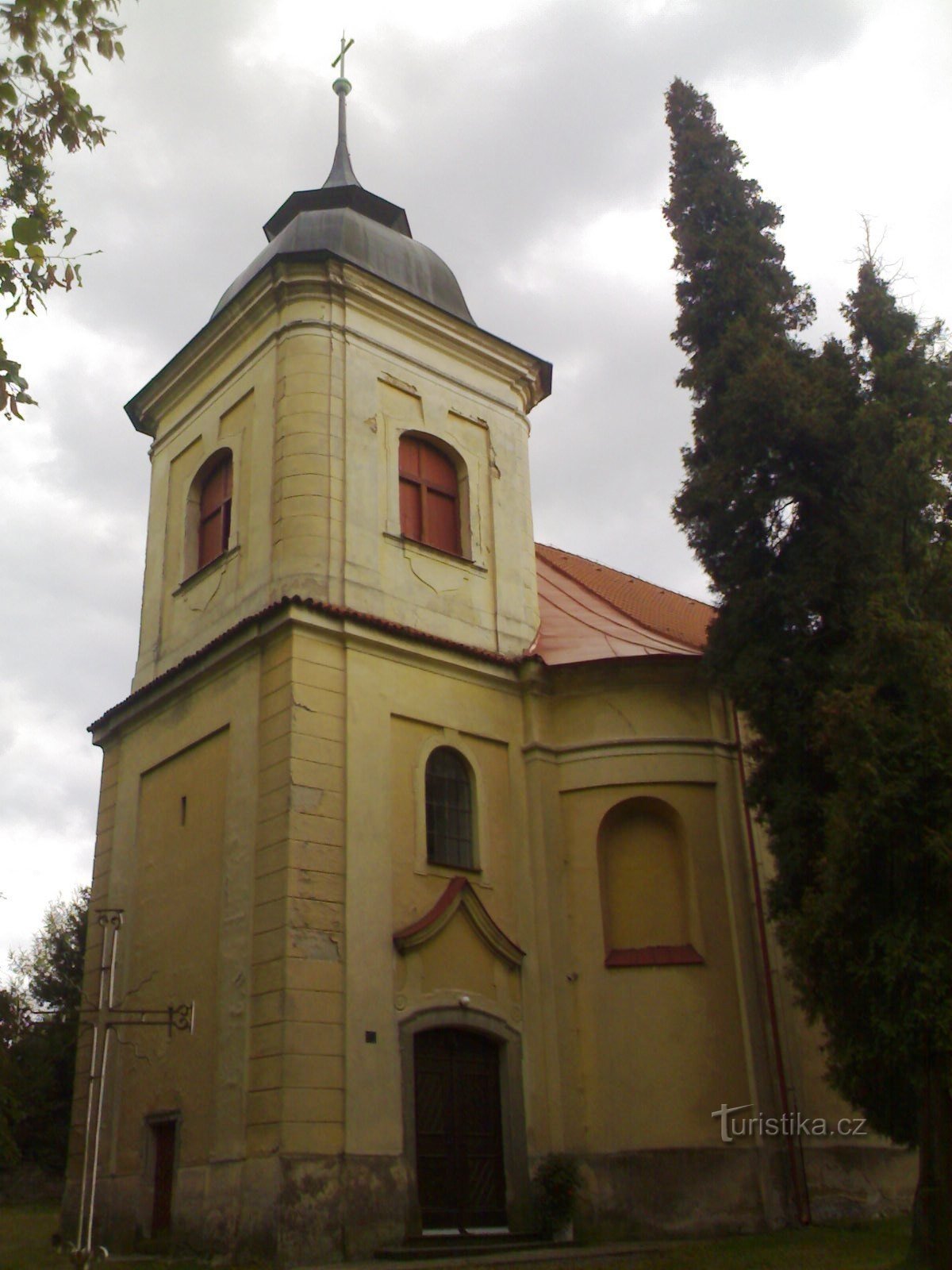 Vysoké Chvojno - kyrkan St. Gothard