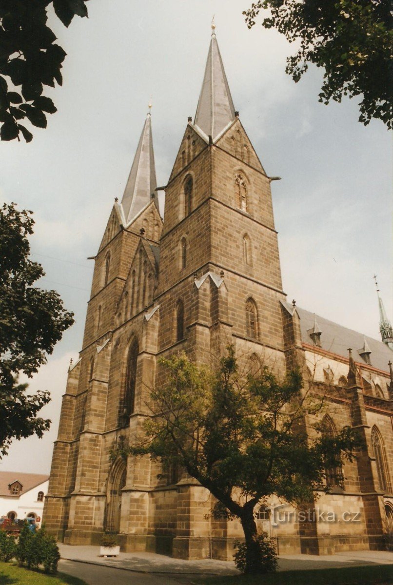 Vysoké mýto - kostel sv. Vavřince 1999