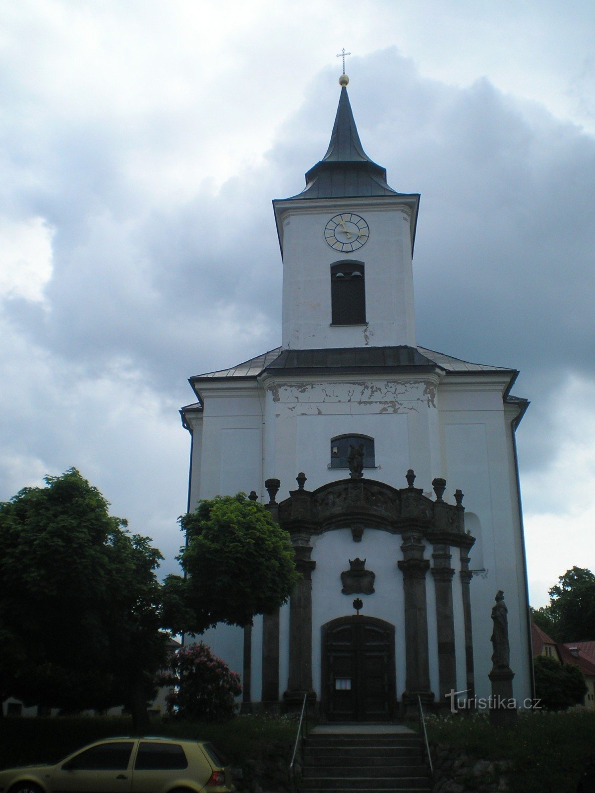 Vysoke nad Jizerou - kościół