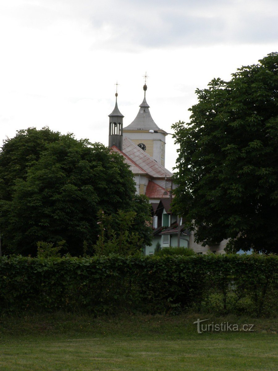 Vysoké Veselí - Church of St. Mikuláš Toletinský