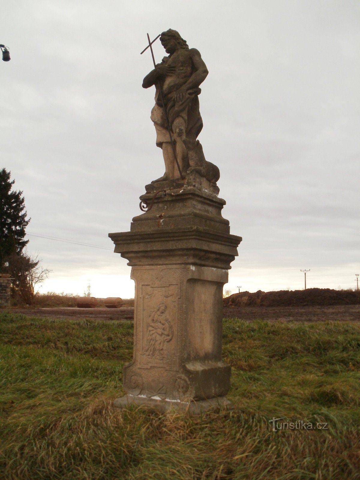 Vysoké Veselí - monument van St. Johannes de Doper