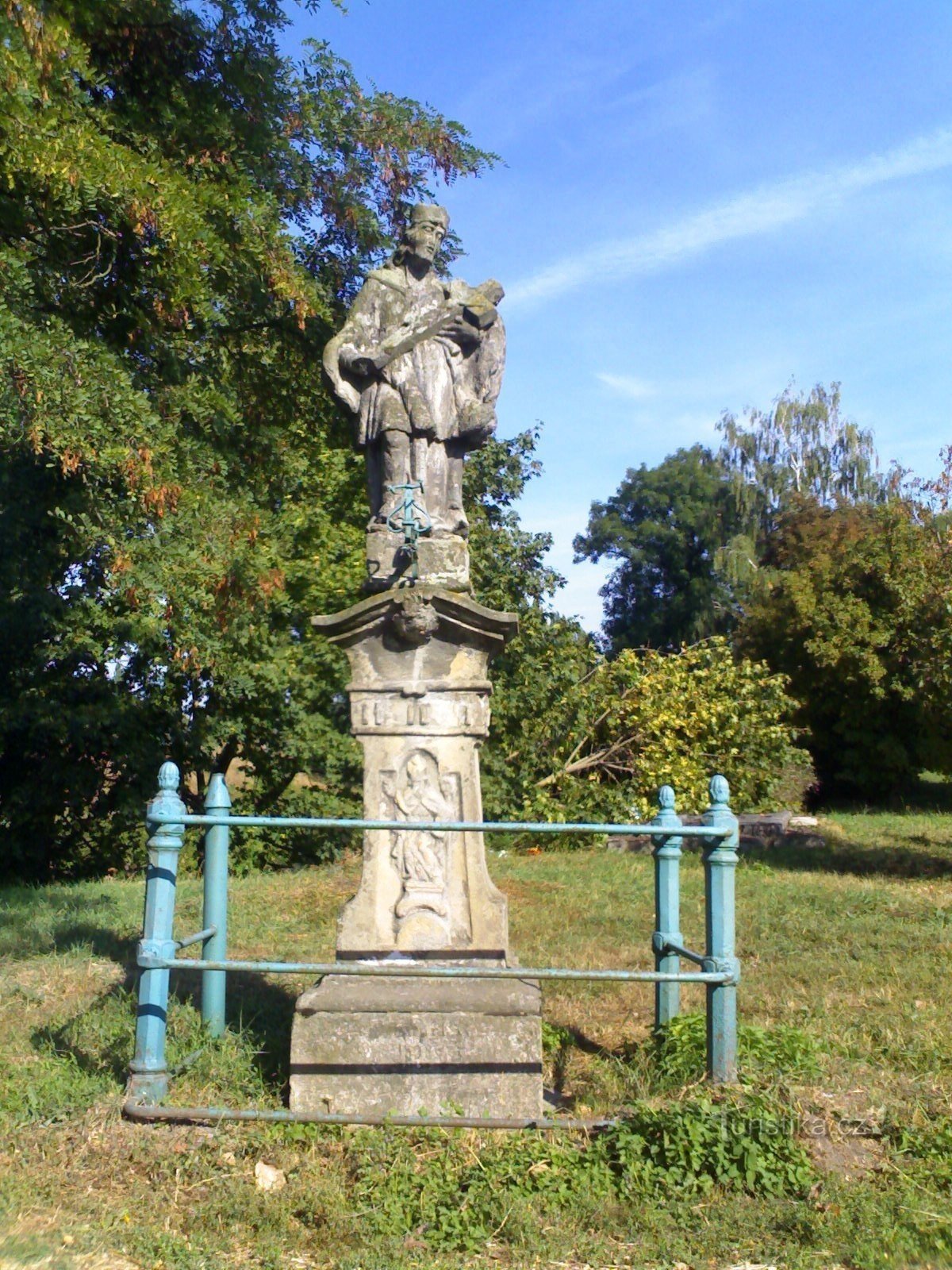 Vysoké Veselí - monument af St. Jan Nepomucký
