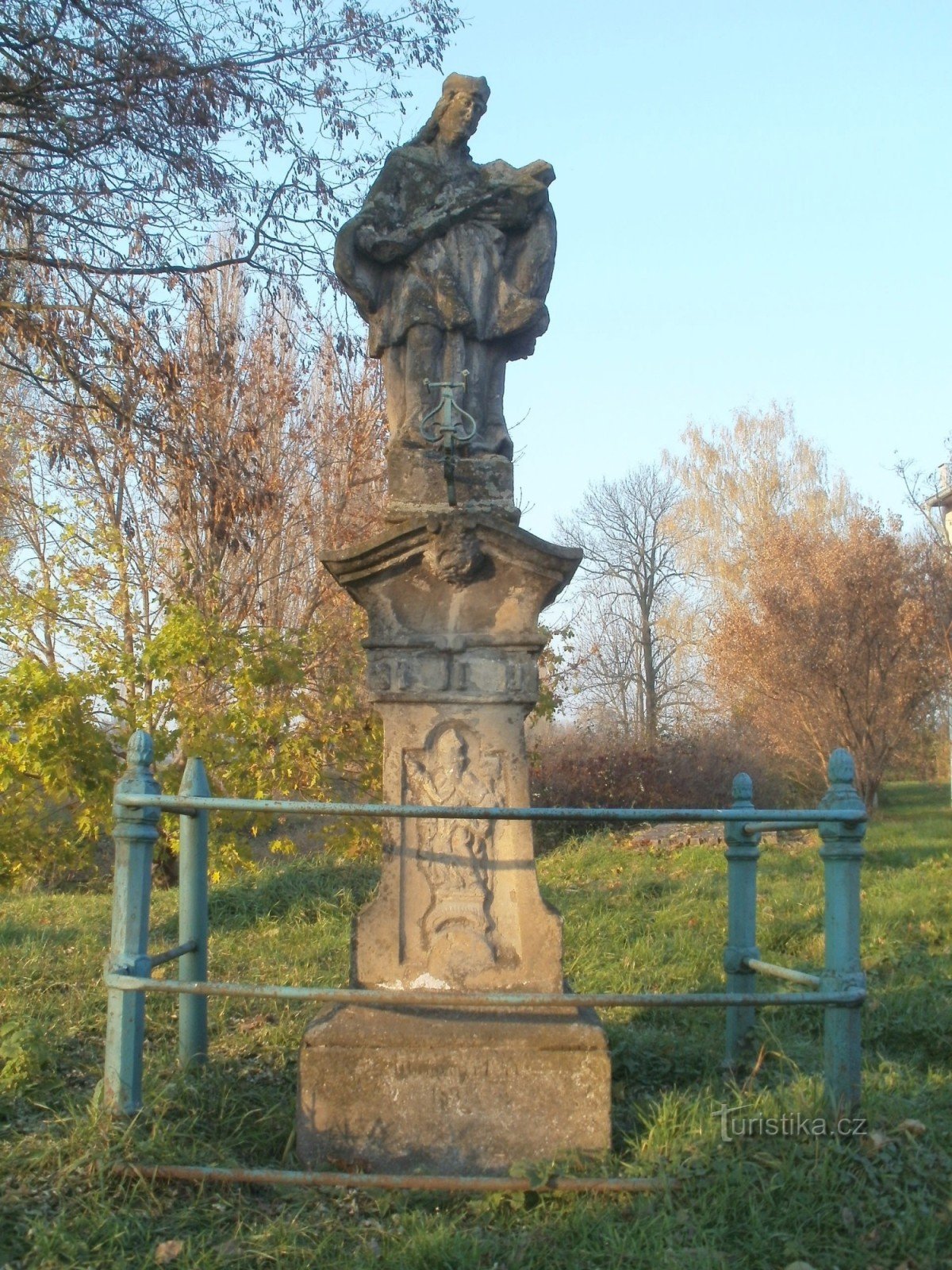 Vysoké Veselí - monument av St. Jan Nepomucký