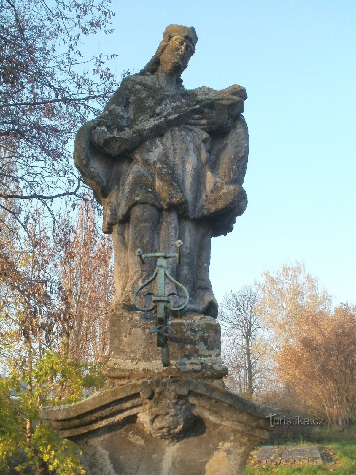 Vysoké Veselí - monument av St. Jan Nepomucký