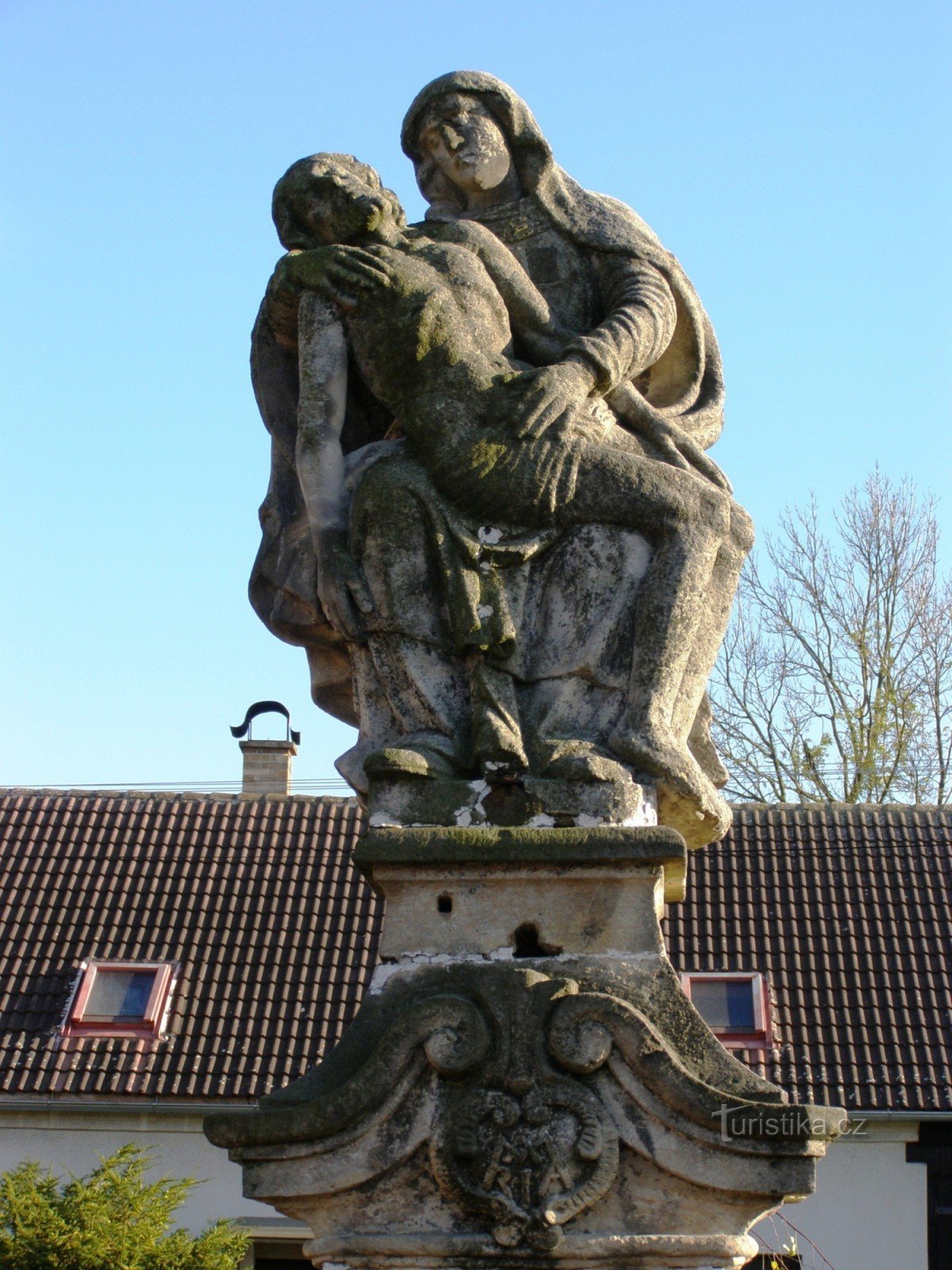 Vysoké Veselí - monument af St. Jomfru Maria