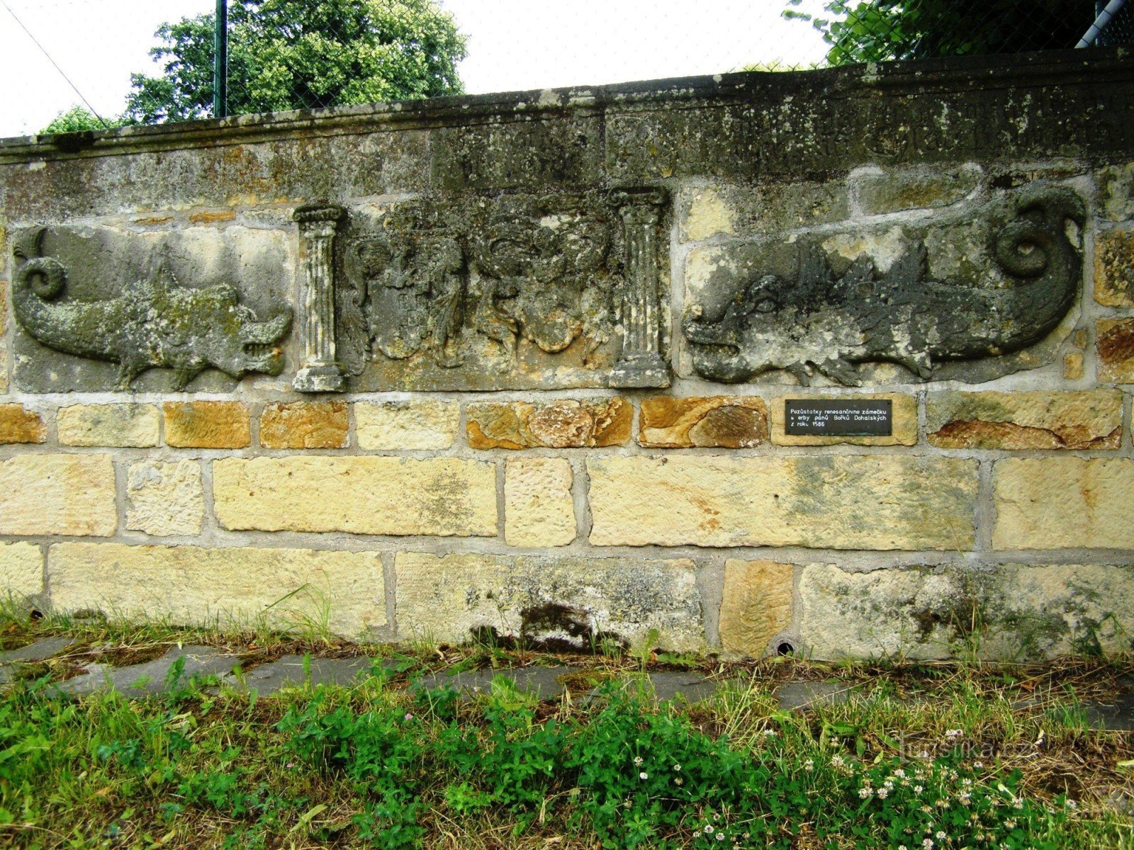 Vysoké Veselí - die Überreste der Festung