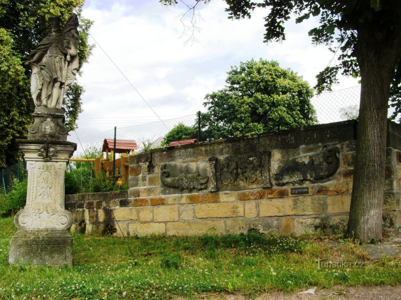 Vysoké Veselí - de overblijfselen van het fort