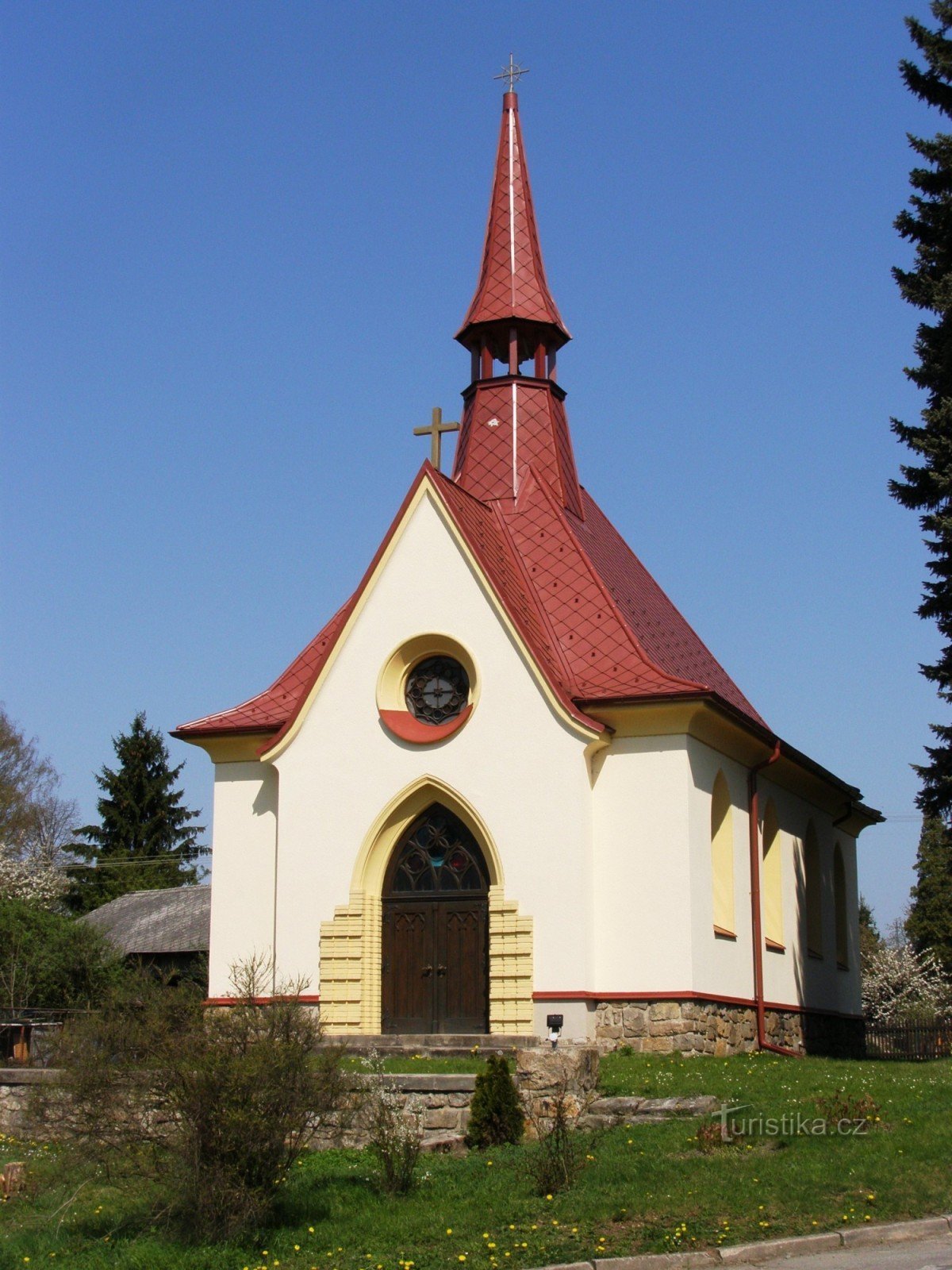 Vysokov - kapel van het Goddelijk Hart van de Heer