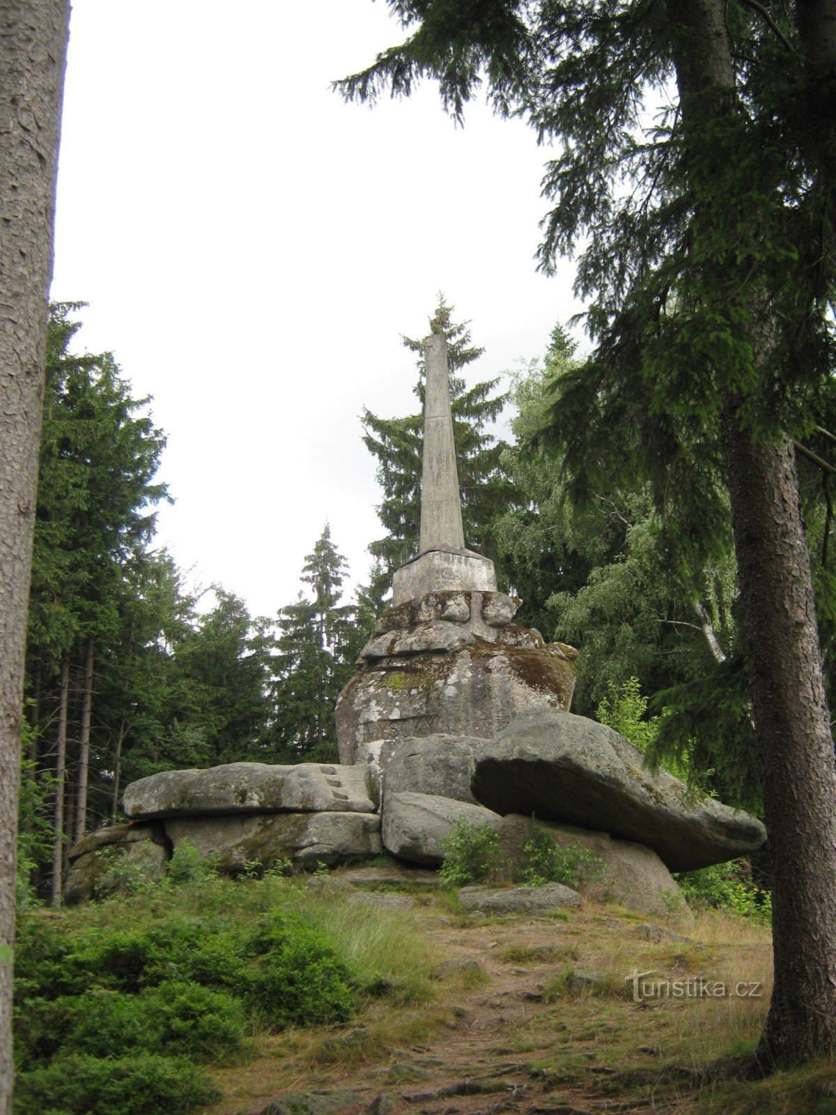 Ein hoher Stein