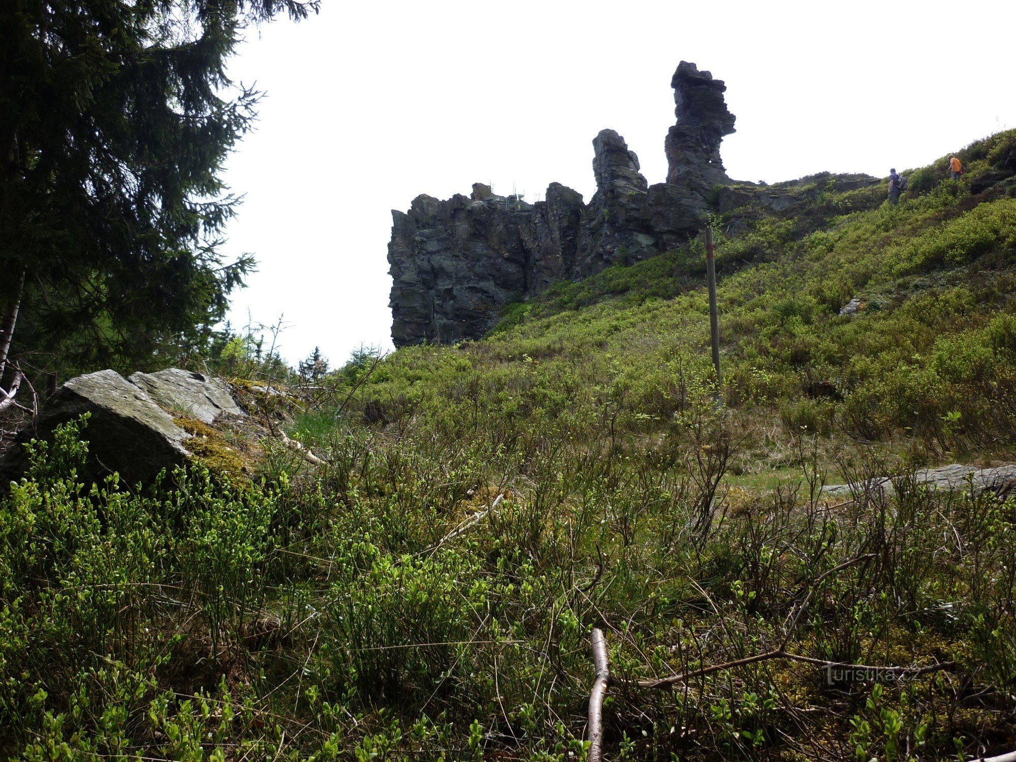 Ein hoher Stein