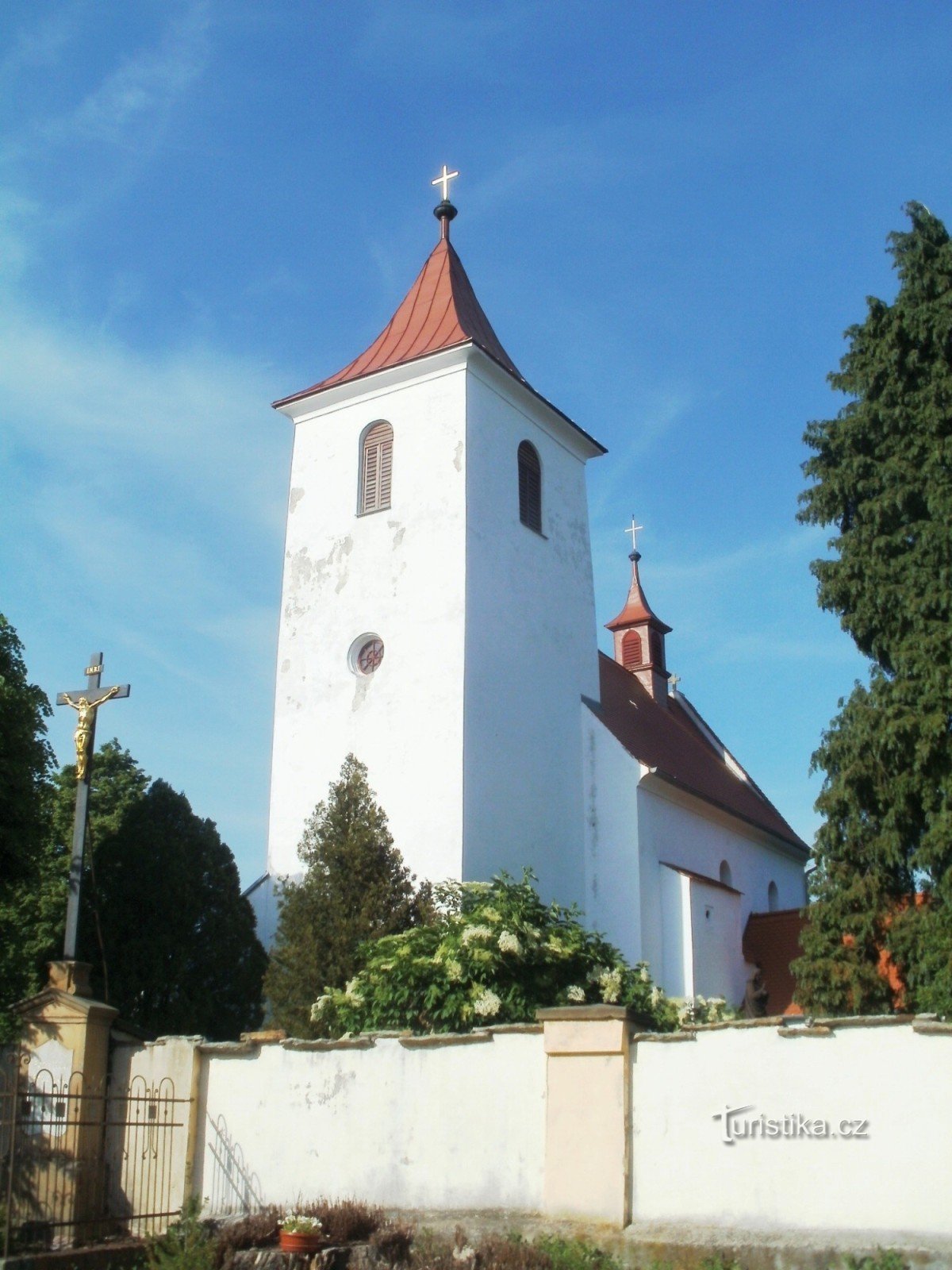 Vysoký Újezd ​​- Pyhän Nikolauksen kirkko. Jakub