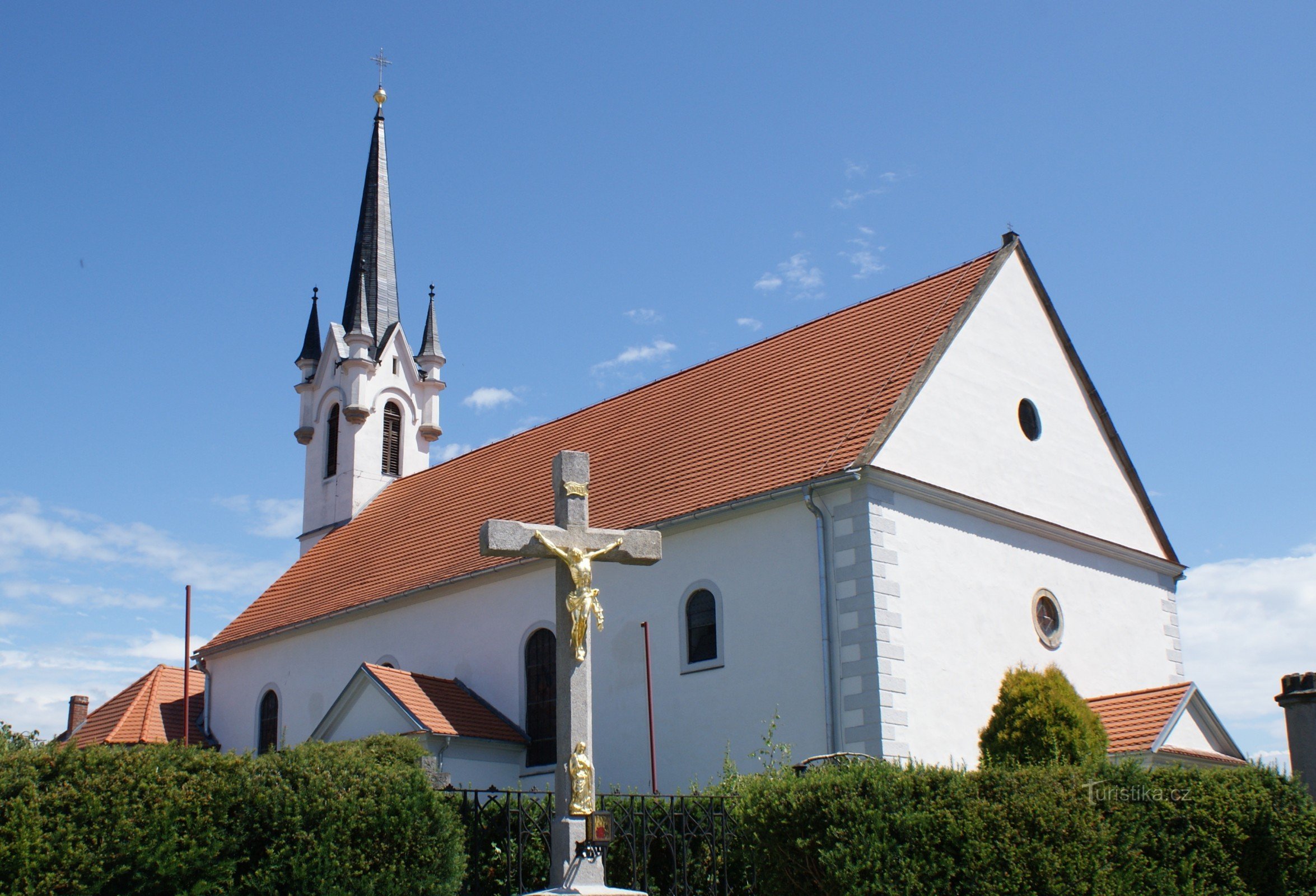 Vyšší Brod - Szent István-templom. Bartholomew