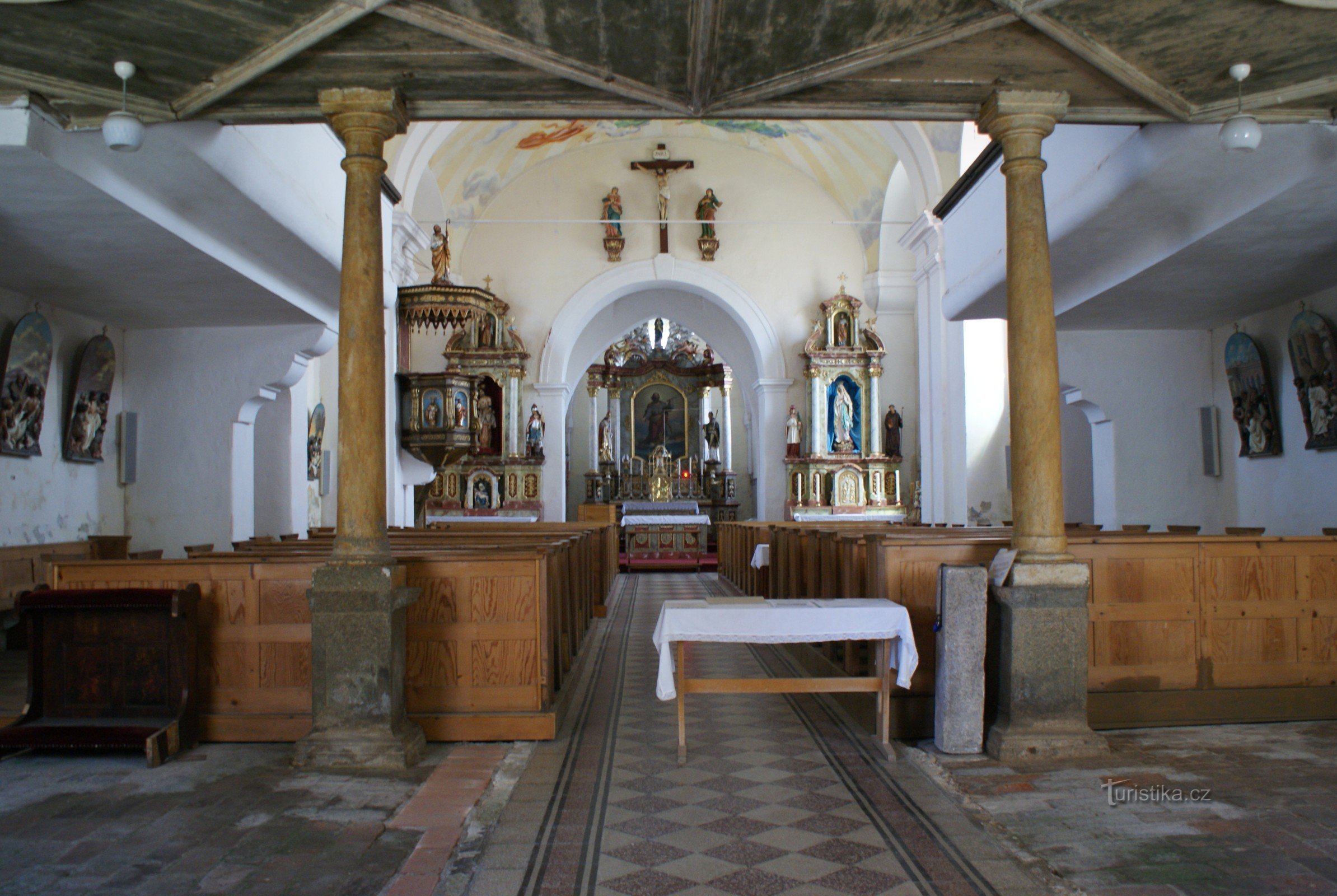 Vyšší Brod - kerk van St. Bartholomeus