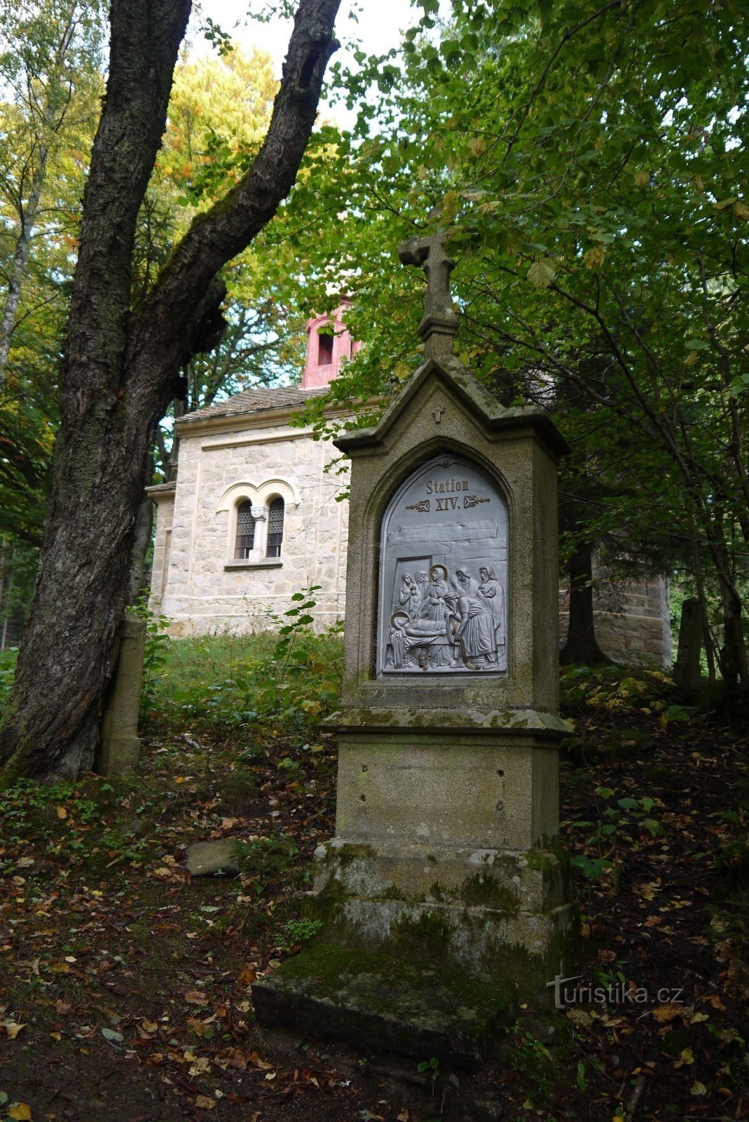 Vyšší Brod – Keresztút és Szűzanya a sziklán kápolna (CK)