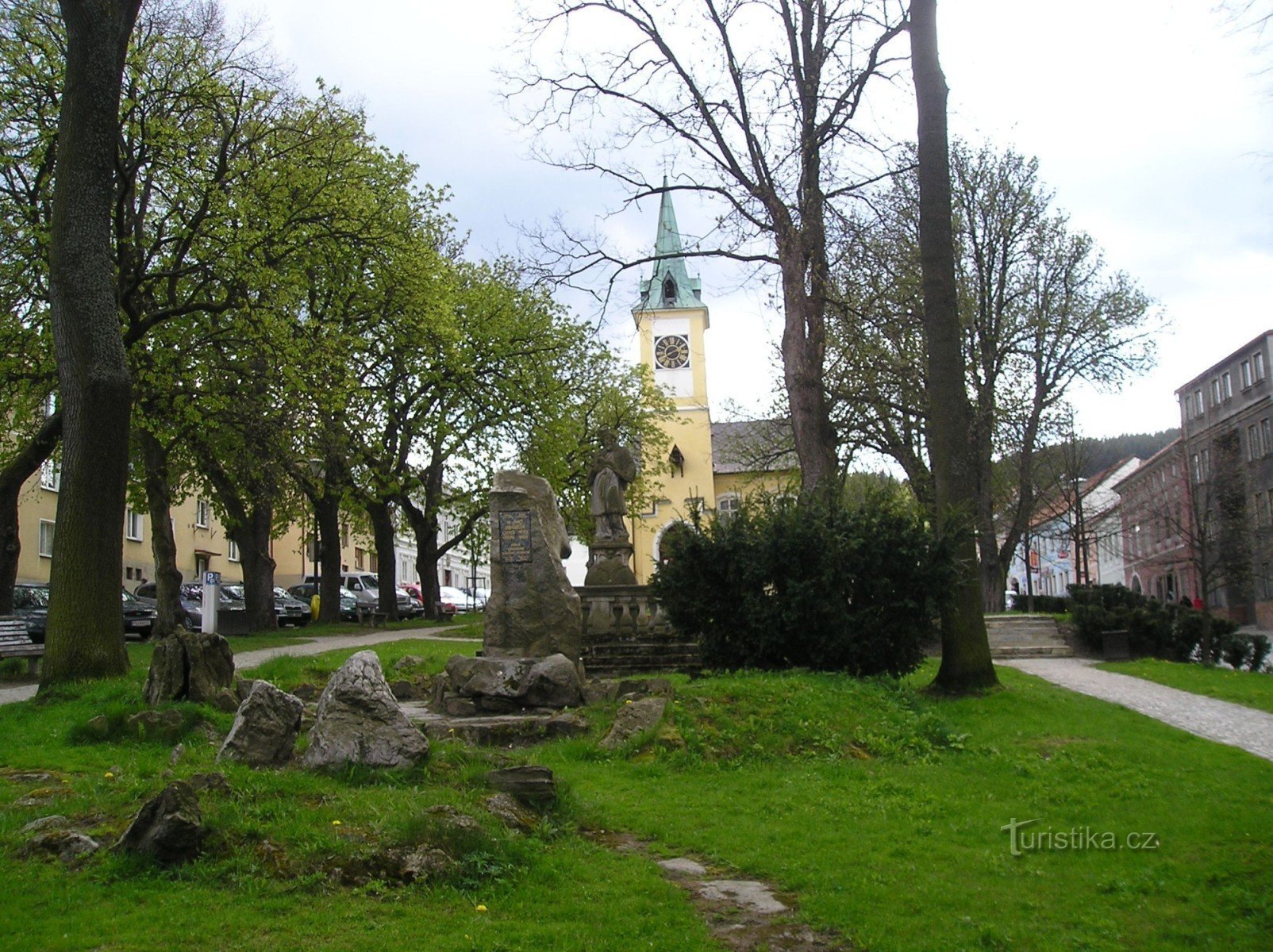 Vyšší Brod - square