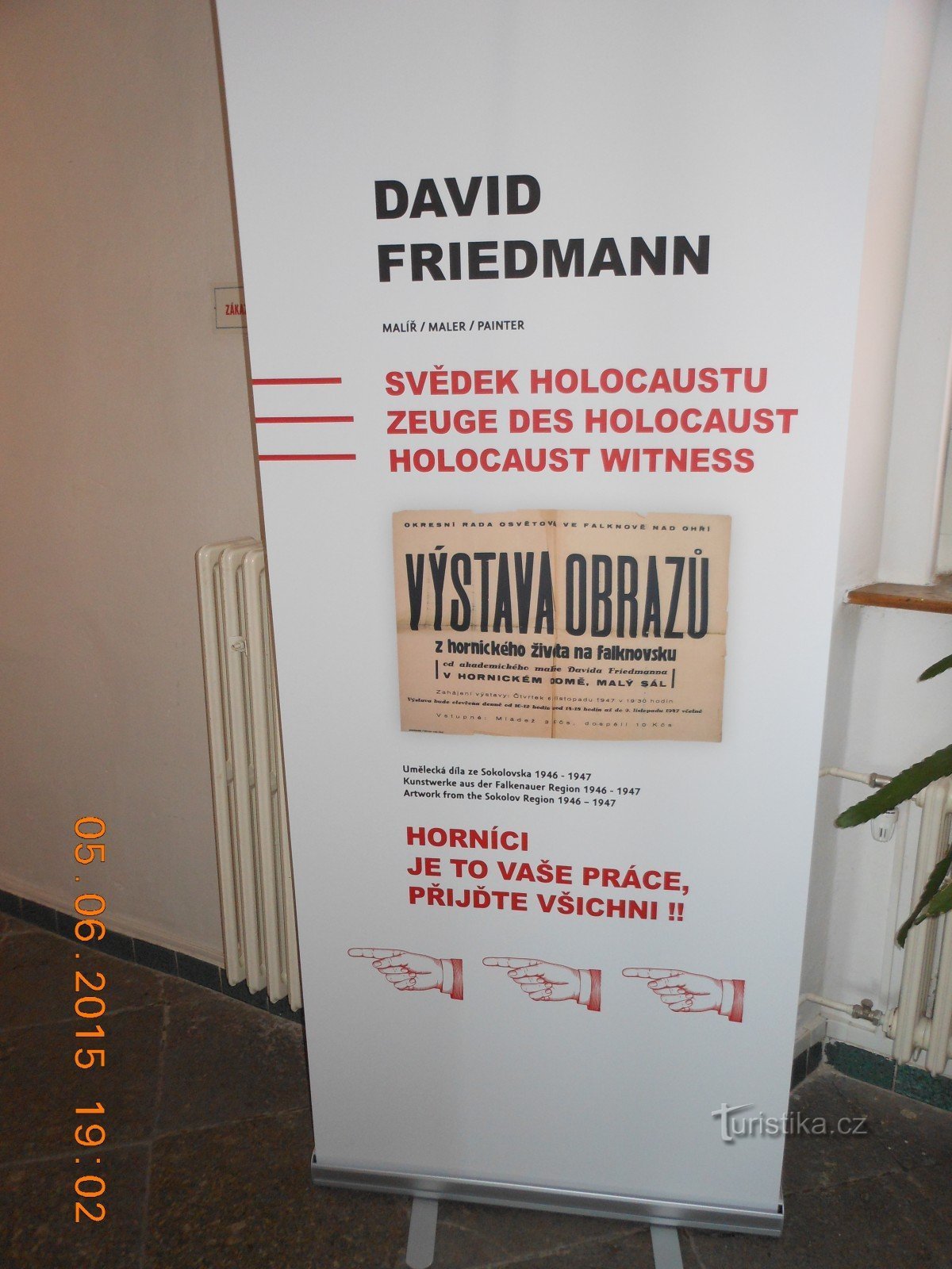 Výstava DAVID FRIEDMANN - Muzeum Sokolov