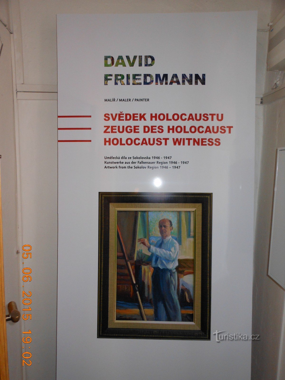 Utställning DAVID FRIEDMANN - Sokolovmuseet
