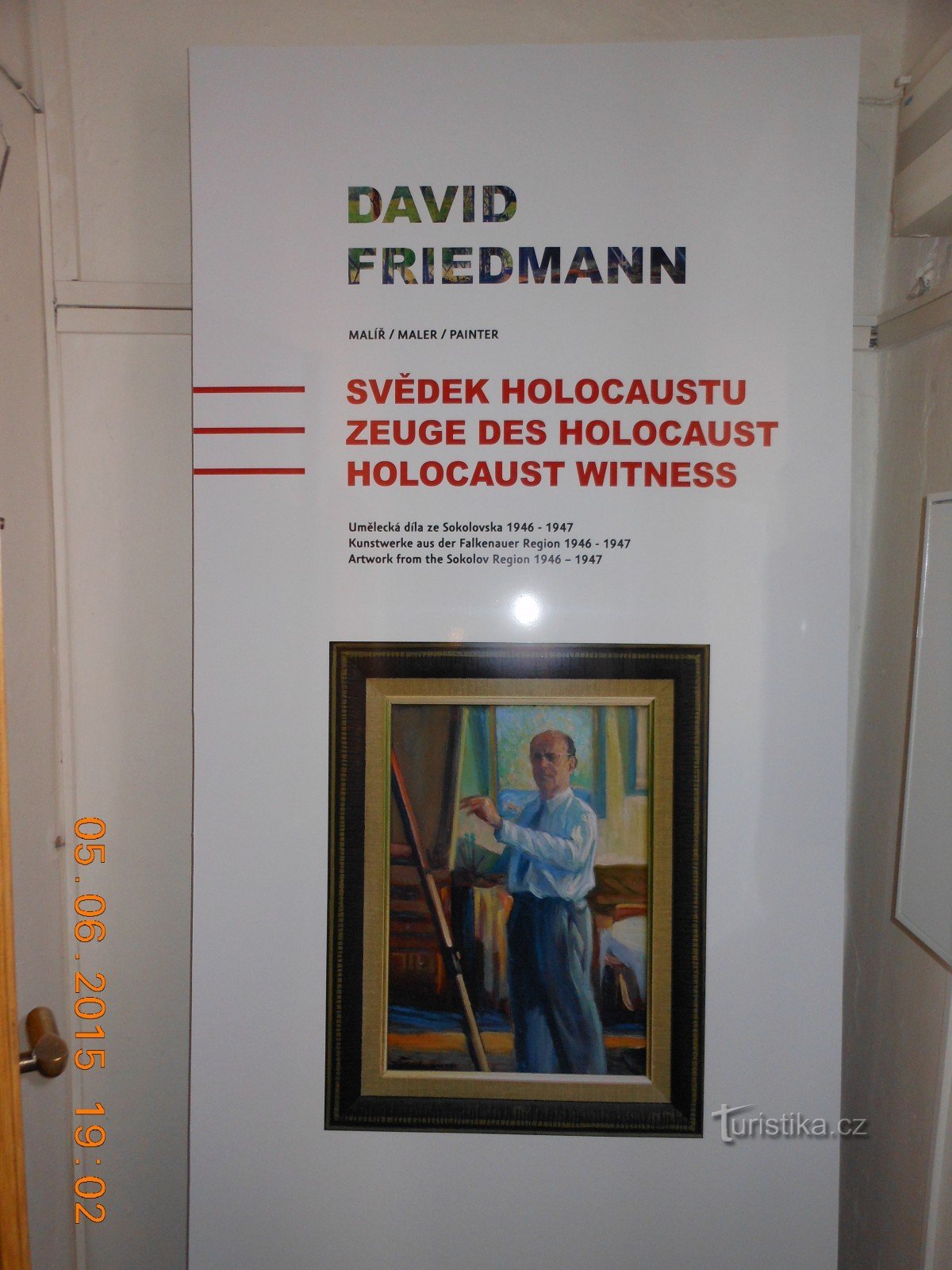 Näyttely DAVID FRIEDMANN - Sokolov-museo