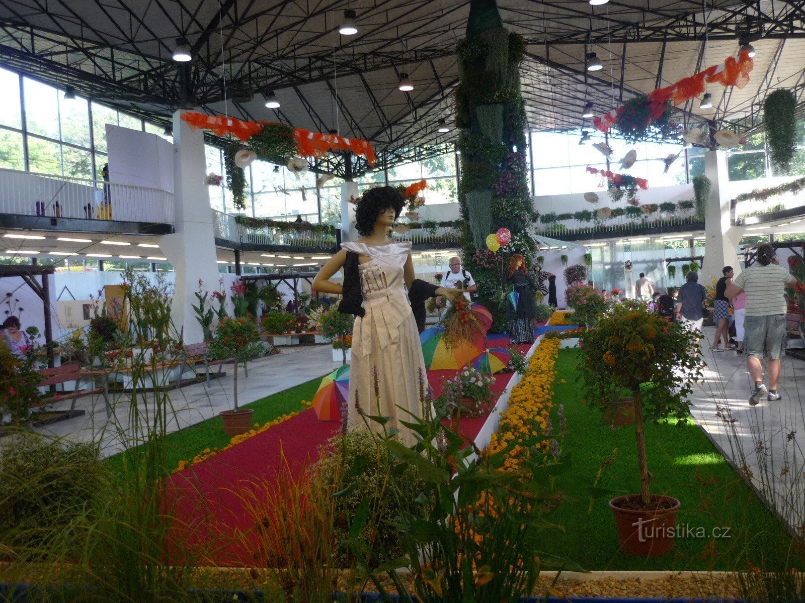 Exposição Flora OLomouc - foto do palco de verão 2010