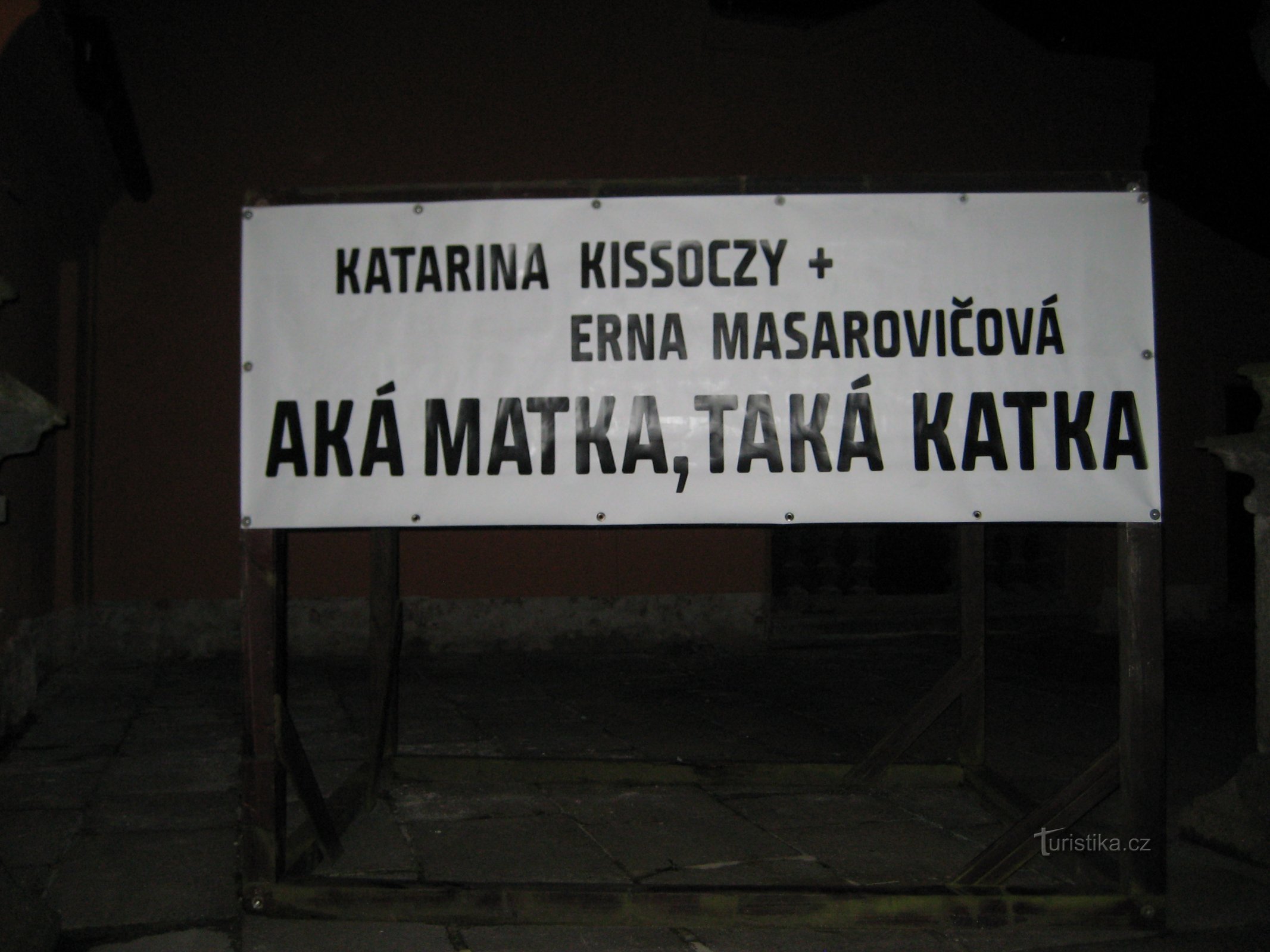 Utställning av K.Kissoczy och E.Masarovičová: Som en mamma, som Katka - Sokolov