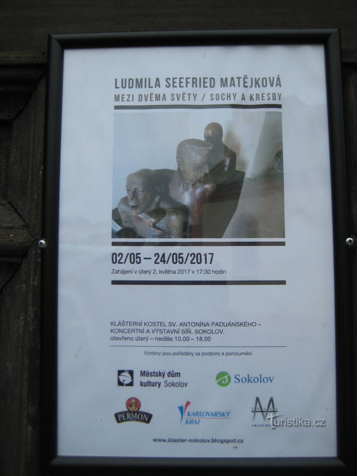 Näyttely kahden maailman välissä - Ludmila Seefried Matějková - Sokolov