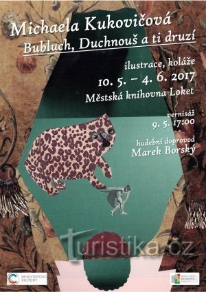 展览 Michaela Kukovičová - Bubluch、Duchnous 和其他人 - 肘部