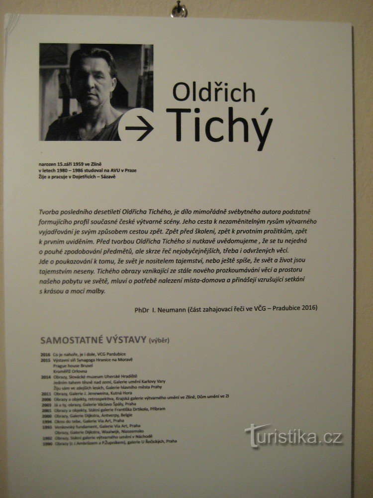 Oldřich Tichéによる展覧会：