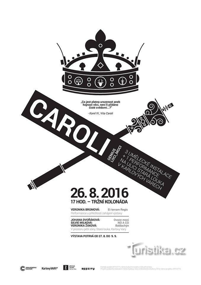 Výstavní projekt: Caroli Genius Loci_Moci - Karlovy Vary